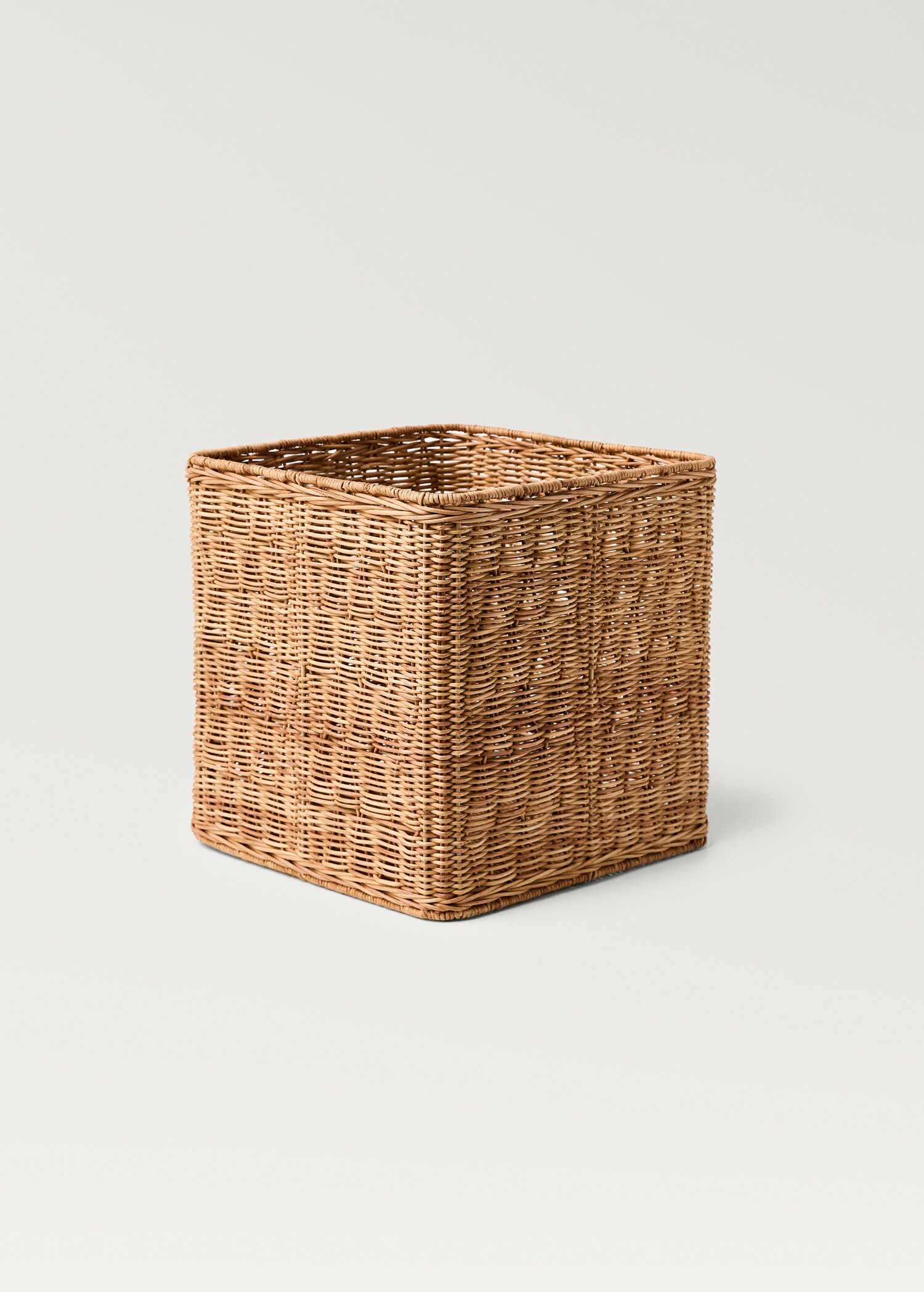 Medium square rattan basket - Details of the article 1