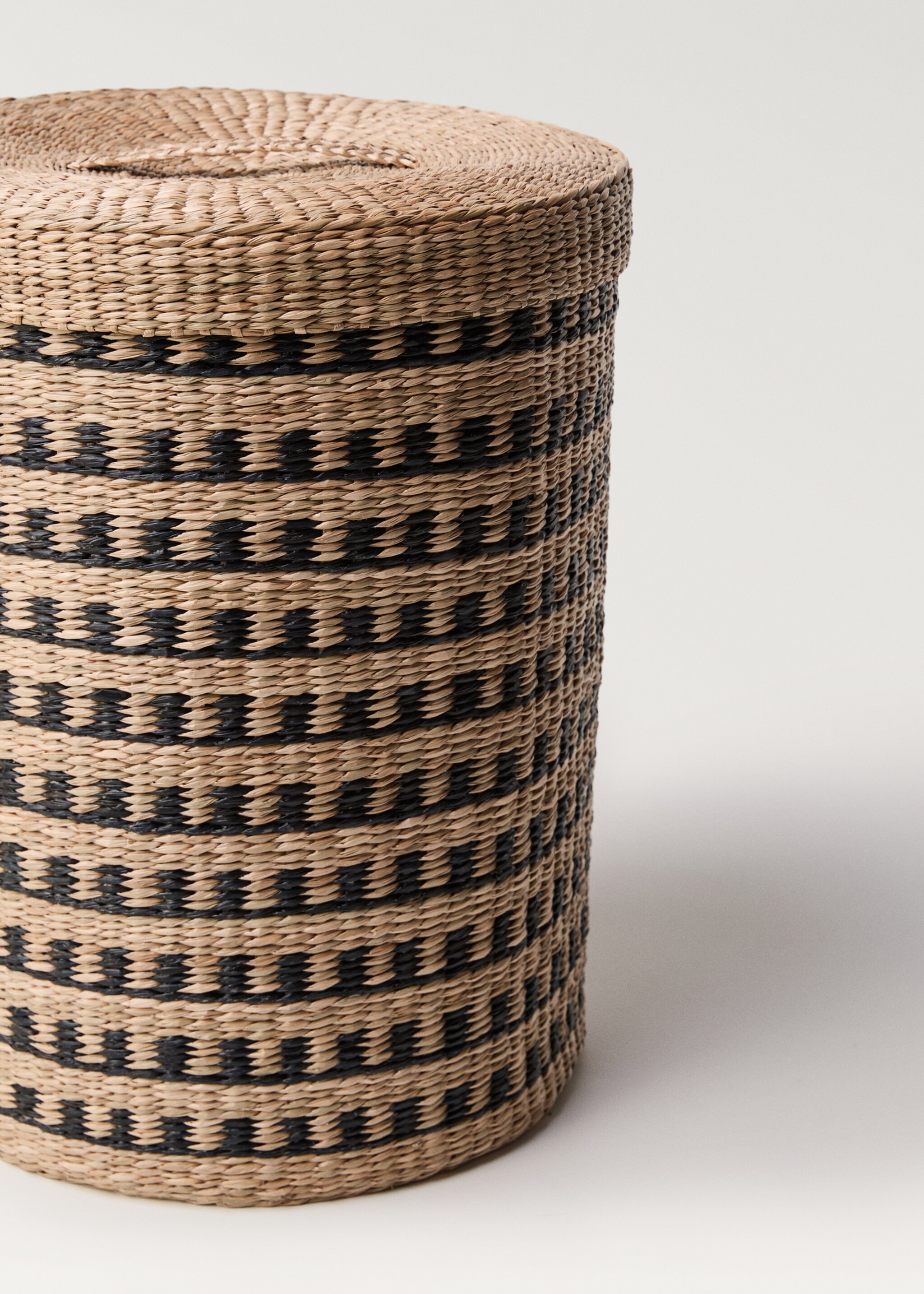 Cistella seagrass rodona tapa - Detall de l'article 2