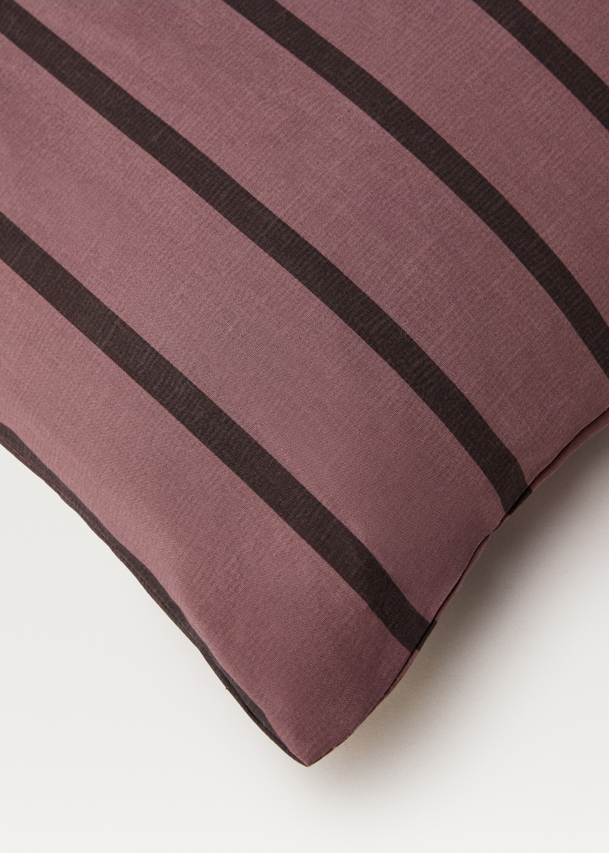 Bettbezug aus Baumwollperkal mit Multistreifen für Bett 150/160 cm - Detail des Artikels 1