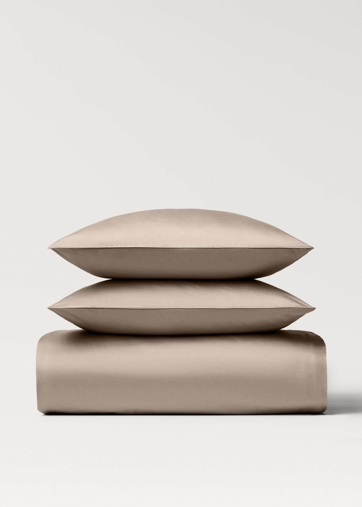 600-thread count satin cotton duvet cover for 90 cm bed - Article without model