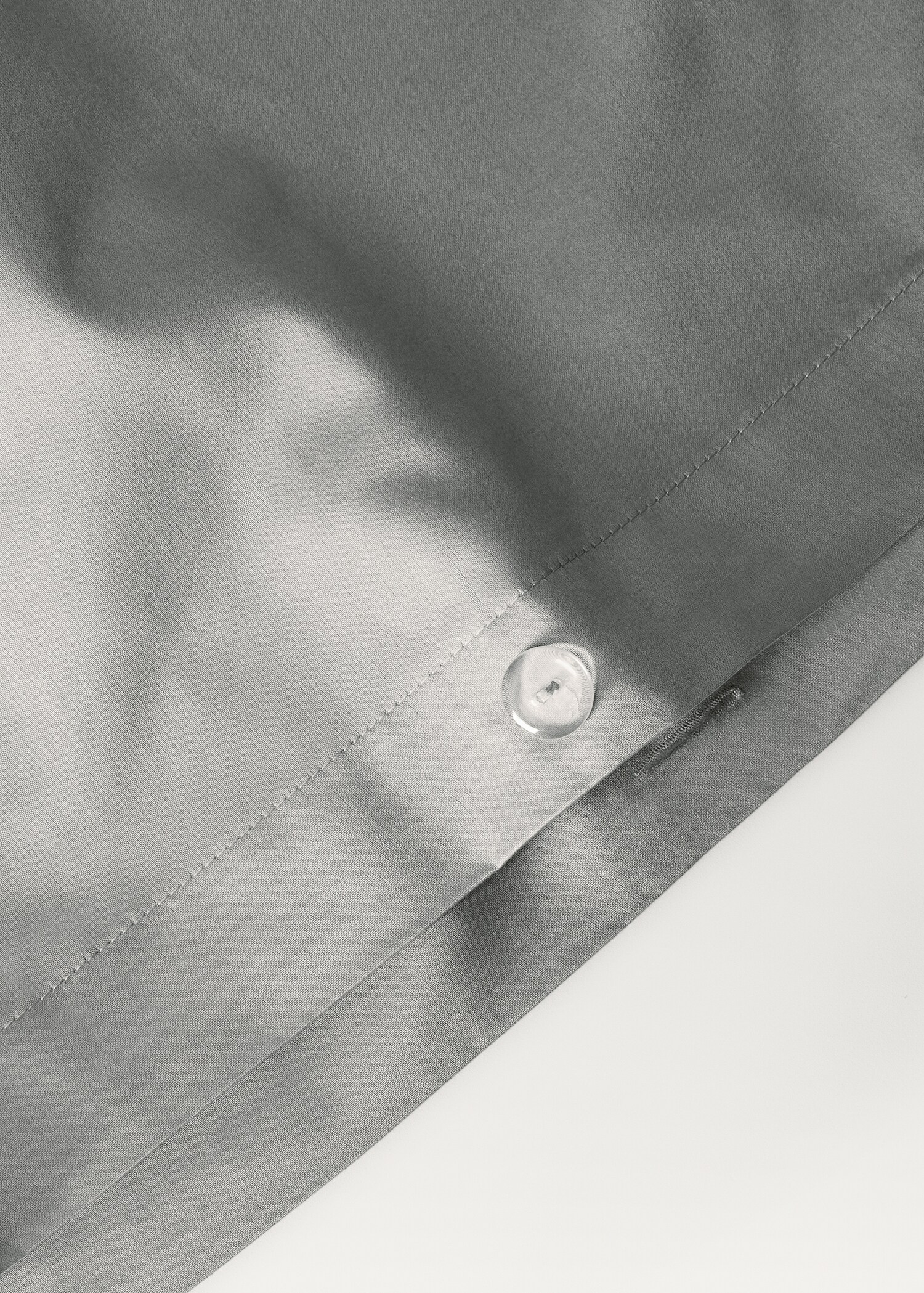 600-thread count satin cotton duvet cover for 90 cm bed - Details of the article 2