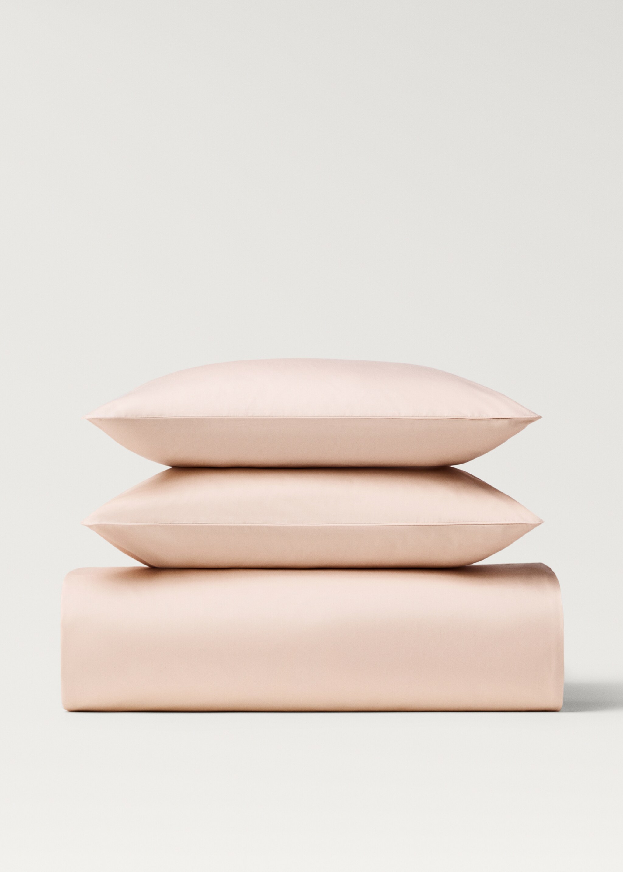 600-thread count satin cotton duvet cover, 150/160 cm - Article without model