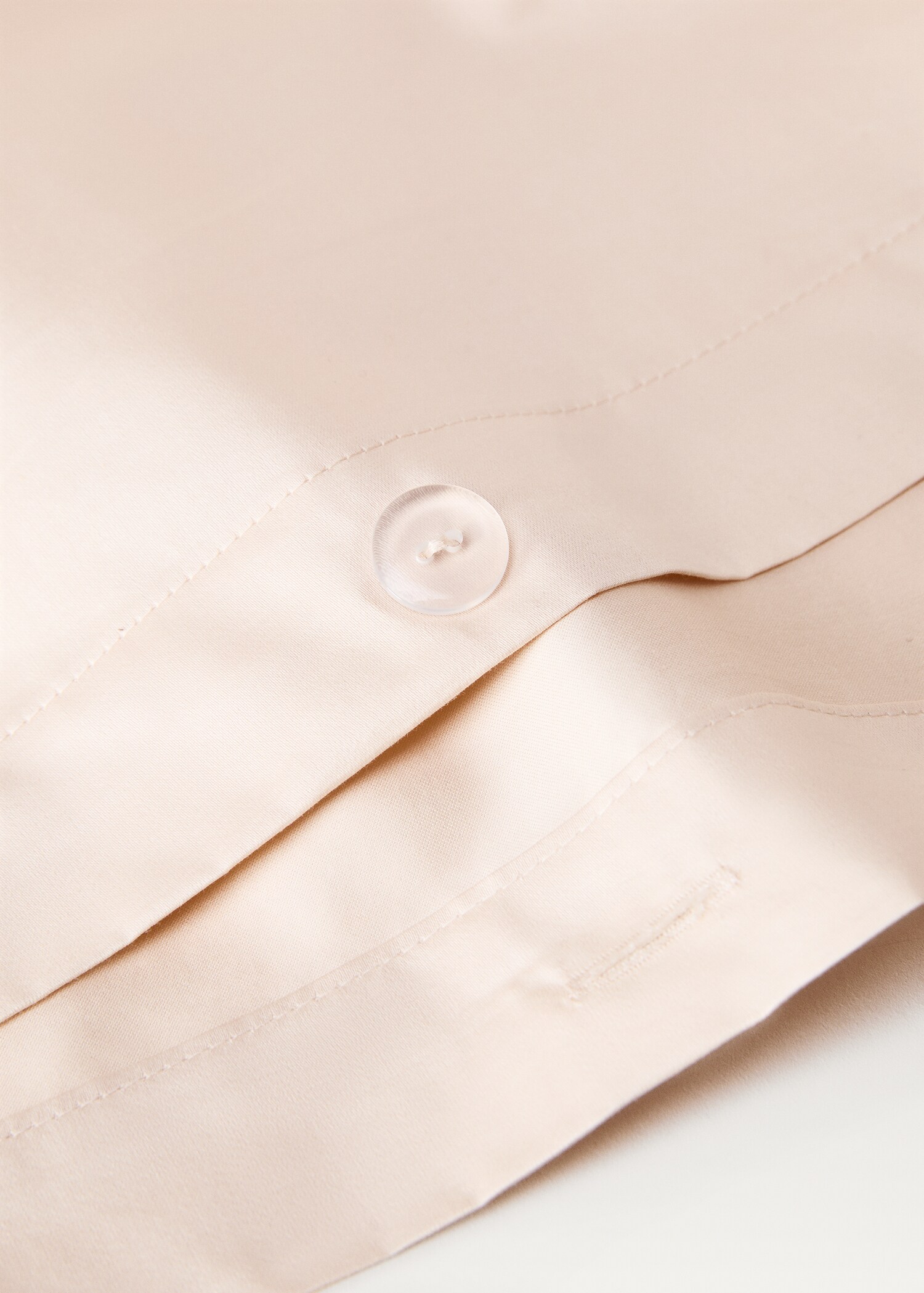 600-thread count satin cotton duvet cover, 150/160 cm - Details of the article 2