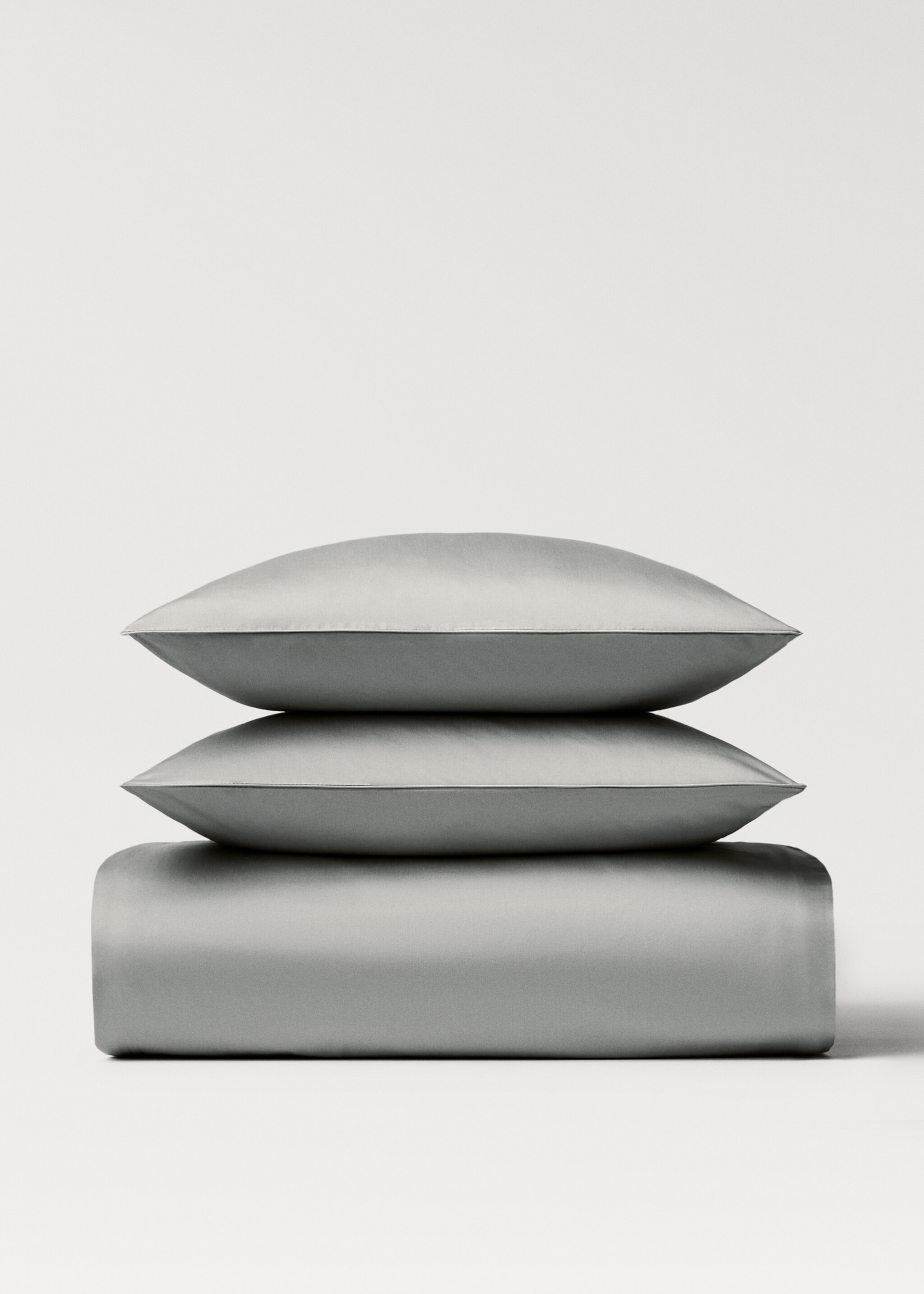 600-thread count satin cotton duvet cover for 180/200 cm bed - Article without model