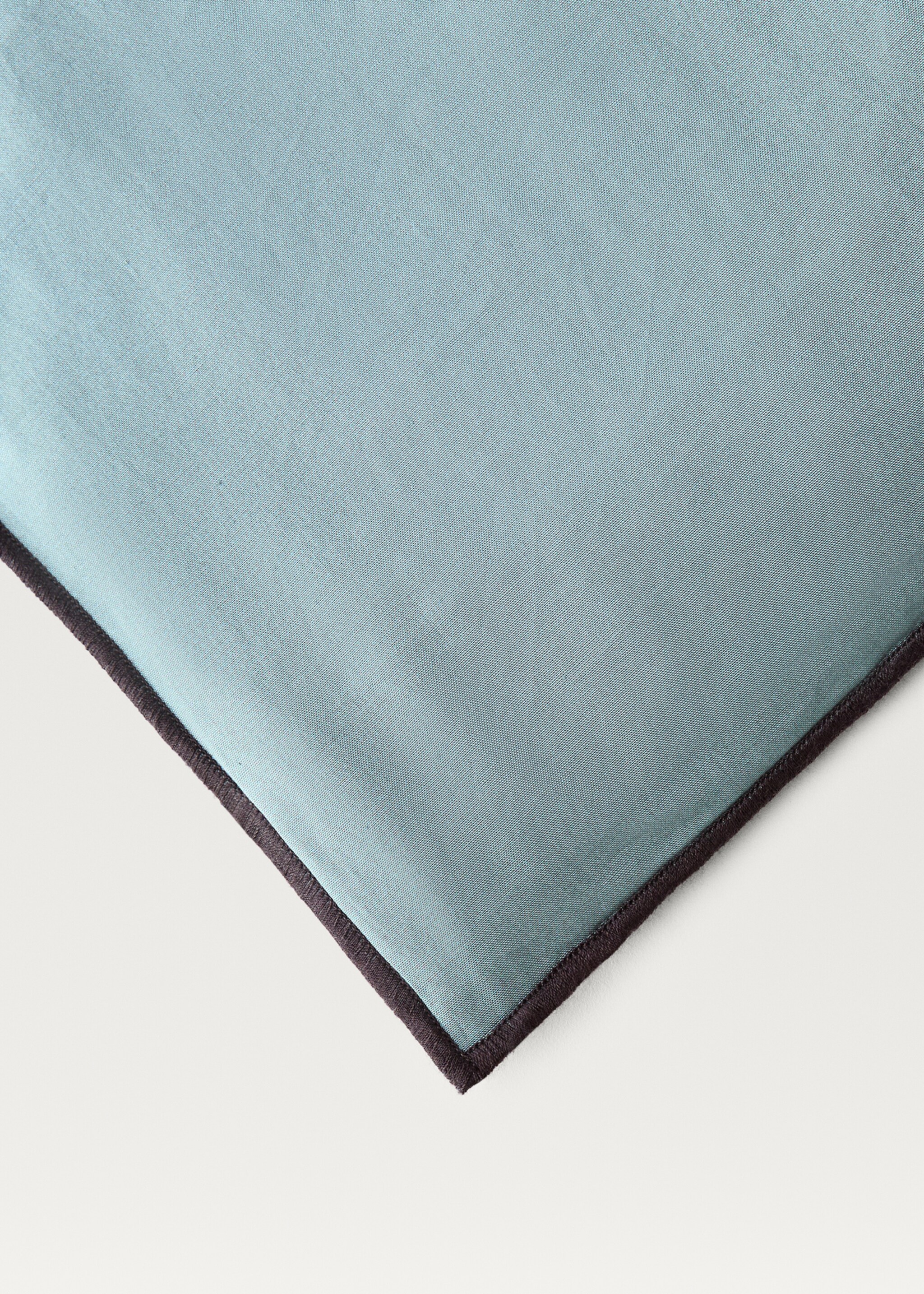 Cotton percale reversible duvet cover, 150cm - Details of the article 1
