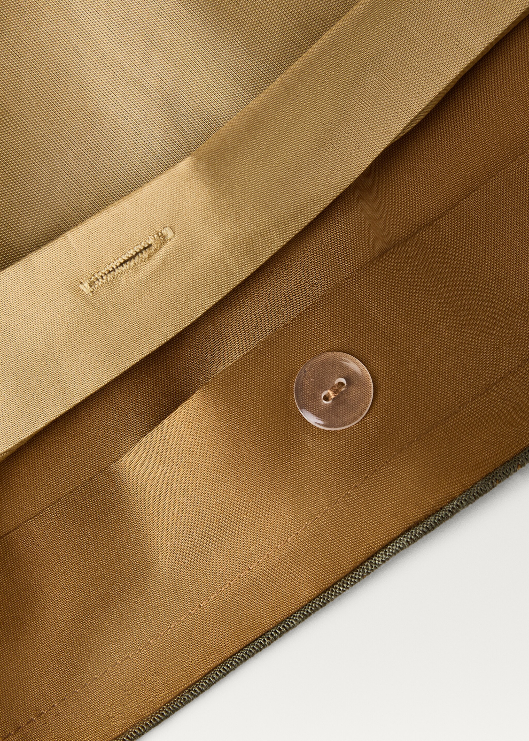 Reversible cotton percale duvet cover for 180/200 cm bed - Details of the article 2