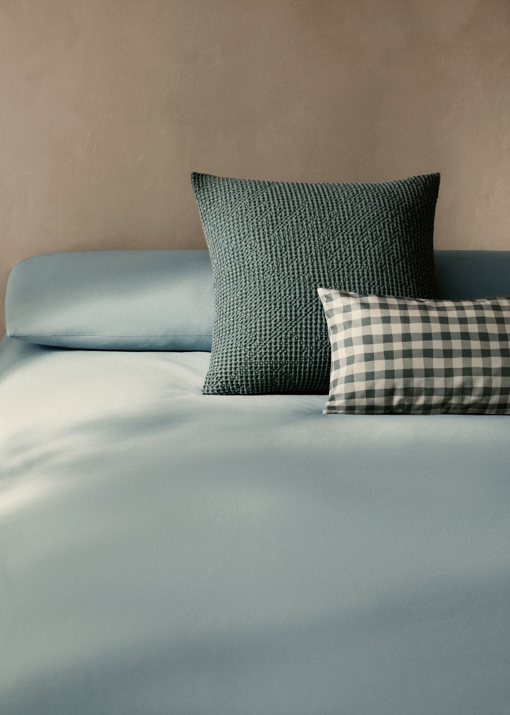 Washed-cotton duvet cover for 180/200 cm bed - Details of the article 7