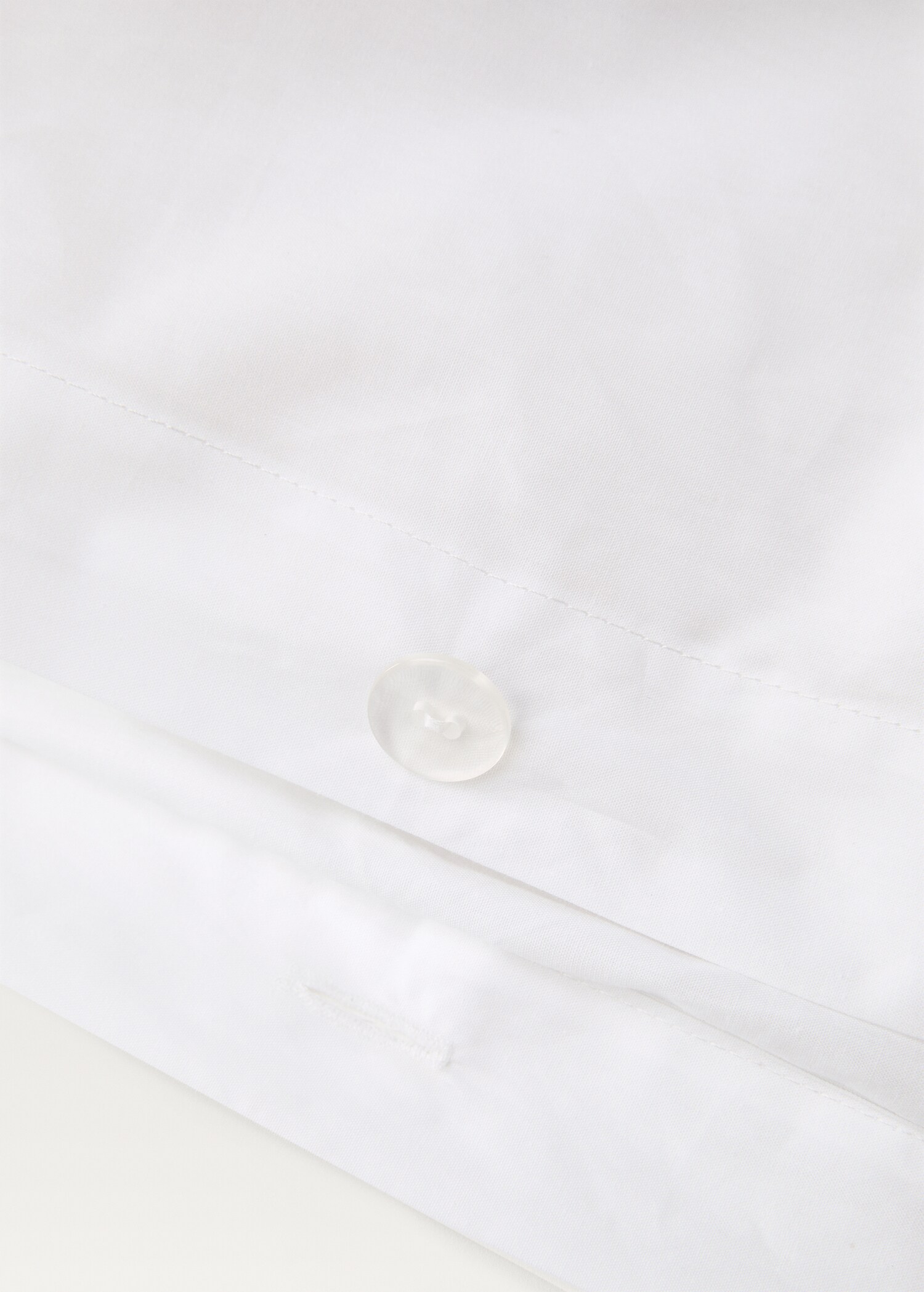 Cotton percale duvet cover for 200 cm bed - Details of the article 1
