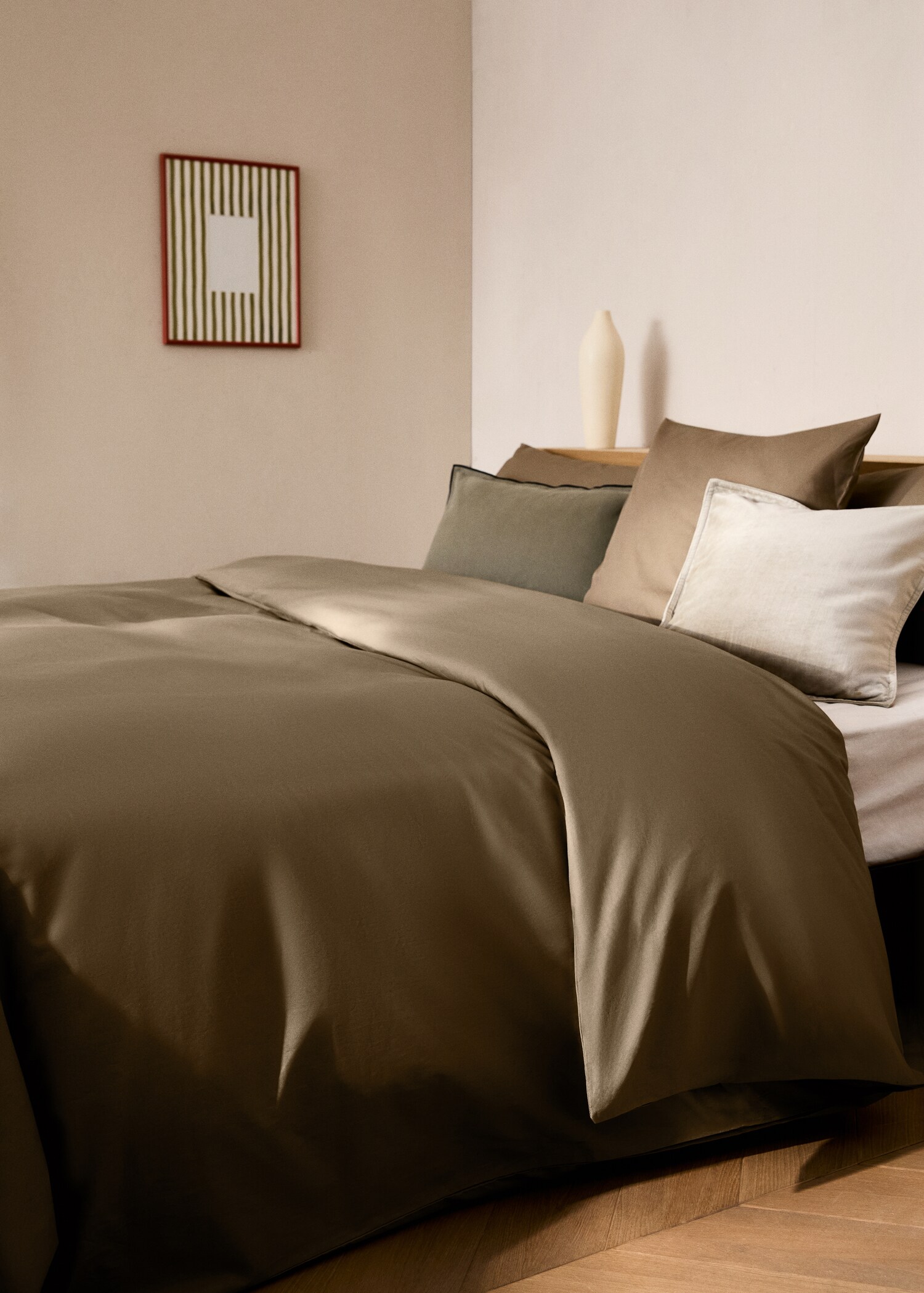 Percale cotton duvet cover Single bed - Details of the article 7