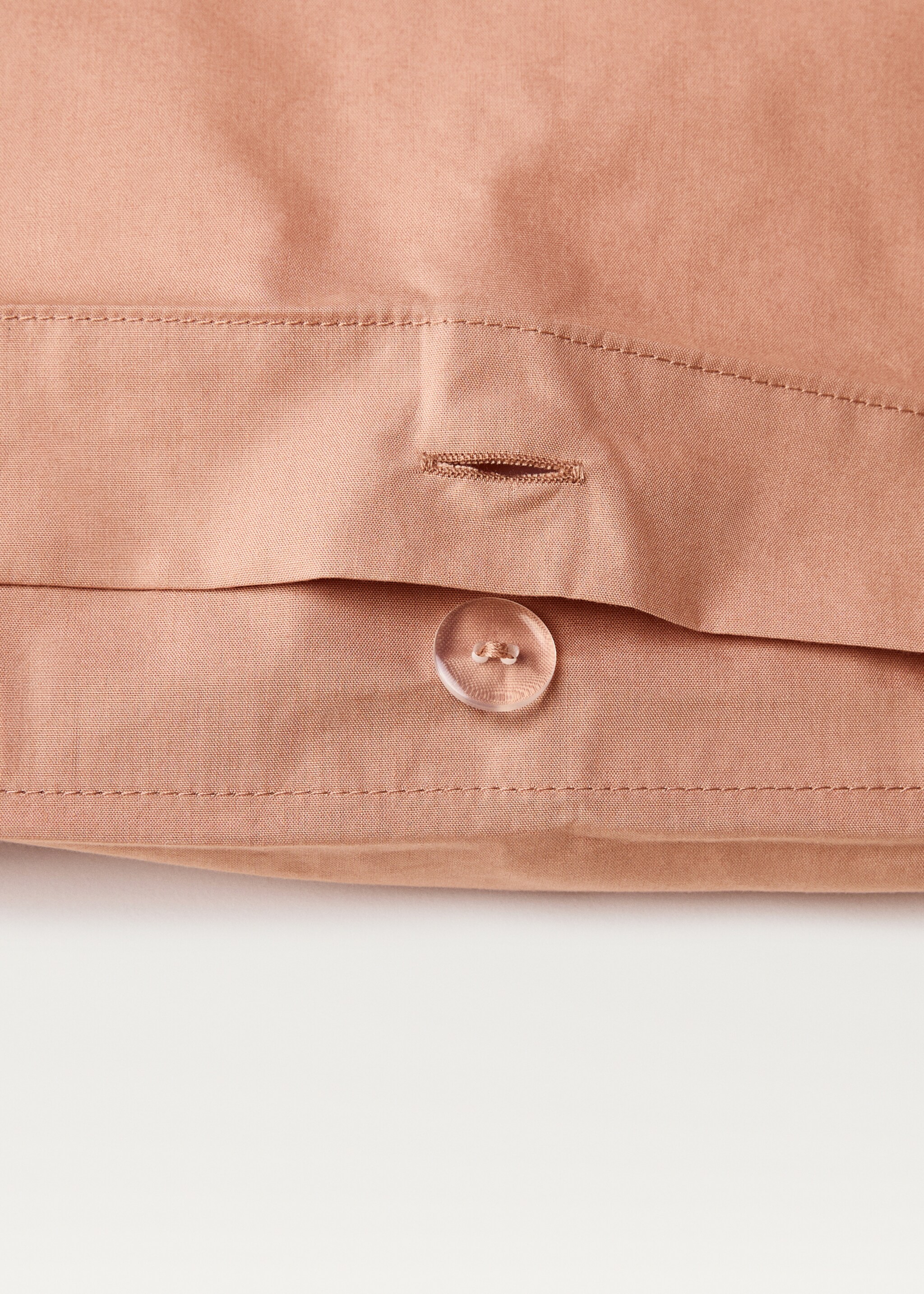 Cotton percale duvet cover for 180/200 cm bed - Details of the article 2