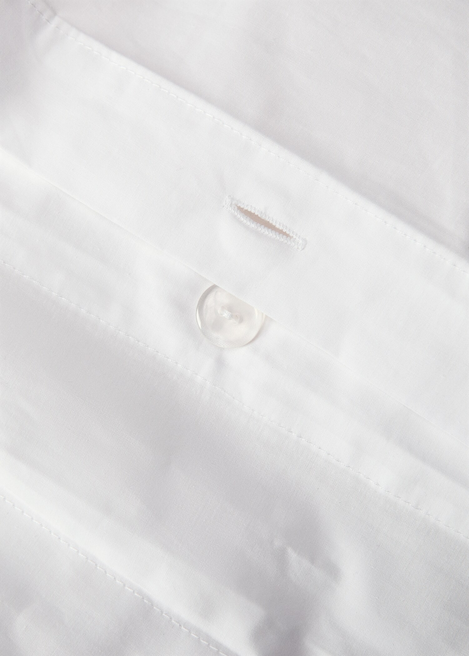 Housse de couette coton percale surjet lit 135/140 cm - Détail de l'article 1