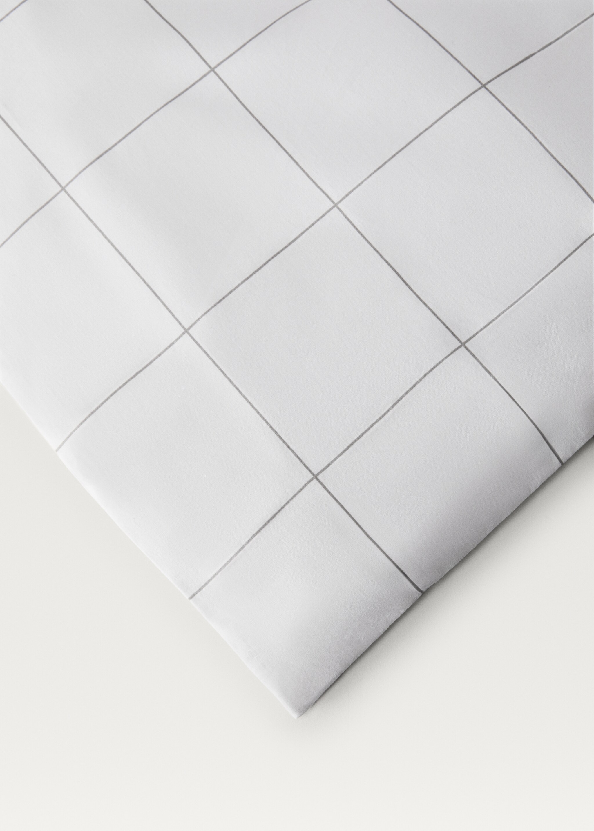 Funda nórdica algodón percal reversible rayas cama 150/160 cm - Detalle del artículo 2
