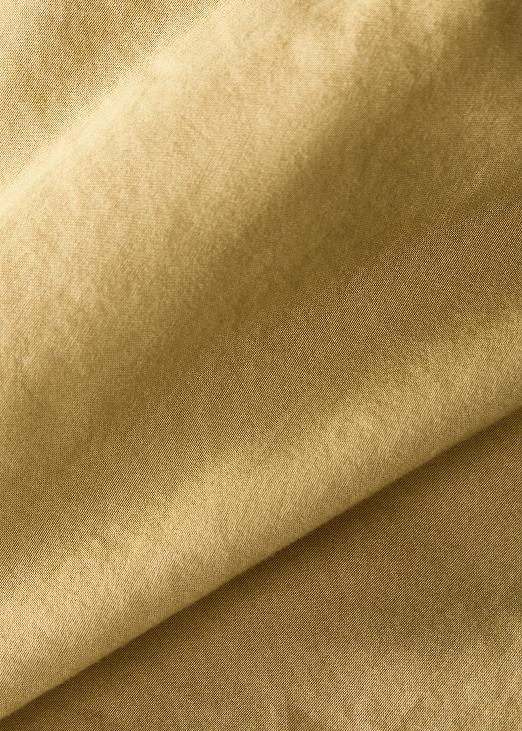 Washed cotton satin double-stitched duvet cover for 150/160 cm bed - Details of the article 1