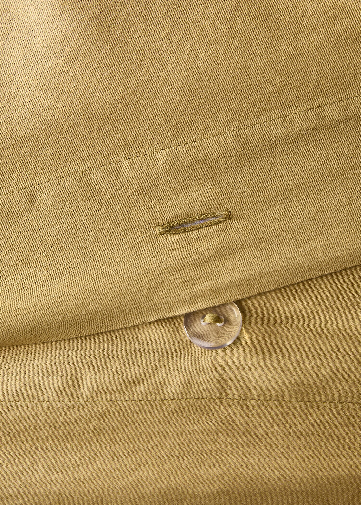 Washed cotton satin double-stitched duvet cover for 150/160 cm bed - Details of the article 2