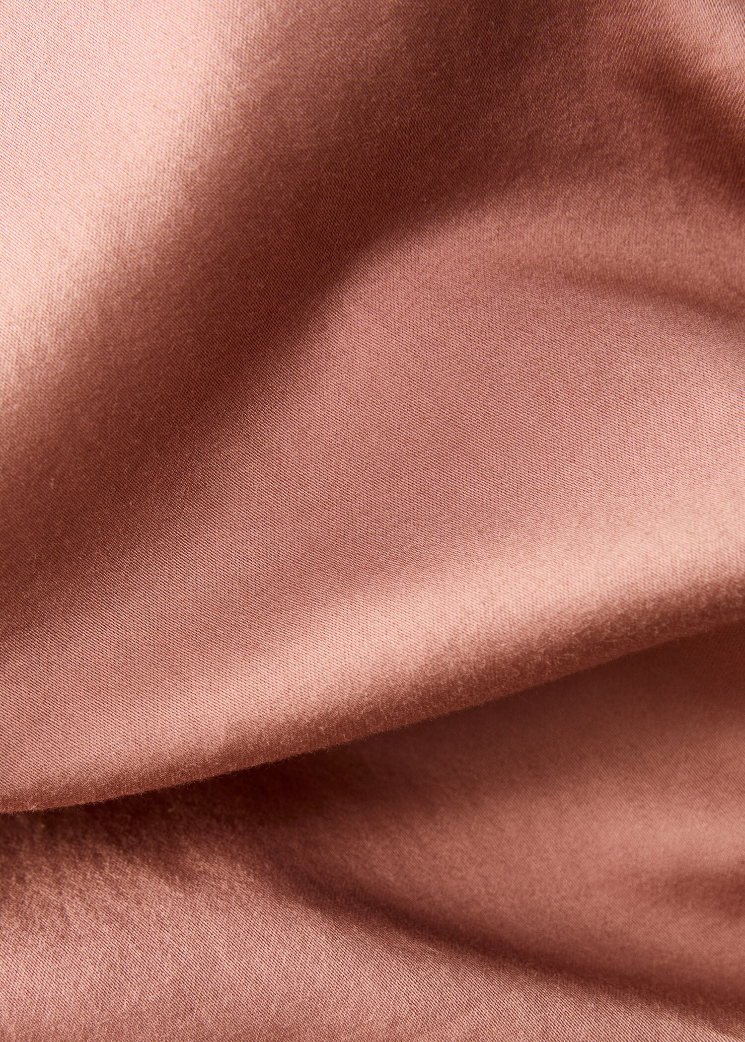 Washed cotton satin double-stitched duvet cover for 150/160 cm bed - Details of the article 1