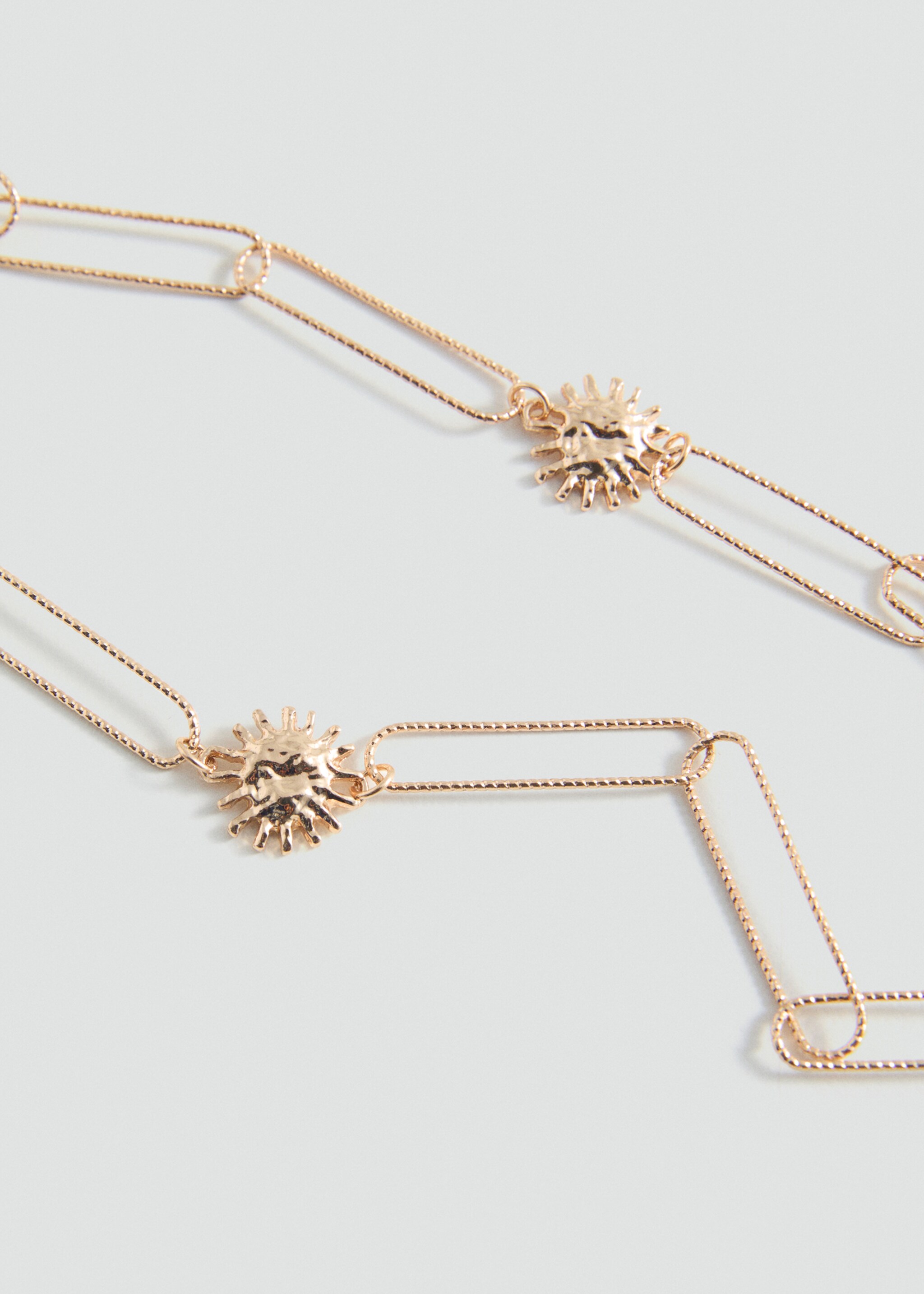 Intertwined necklace - Medium plane
