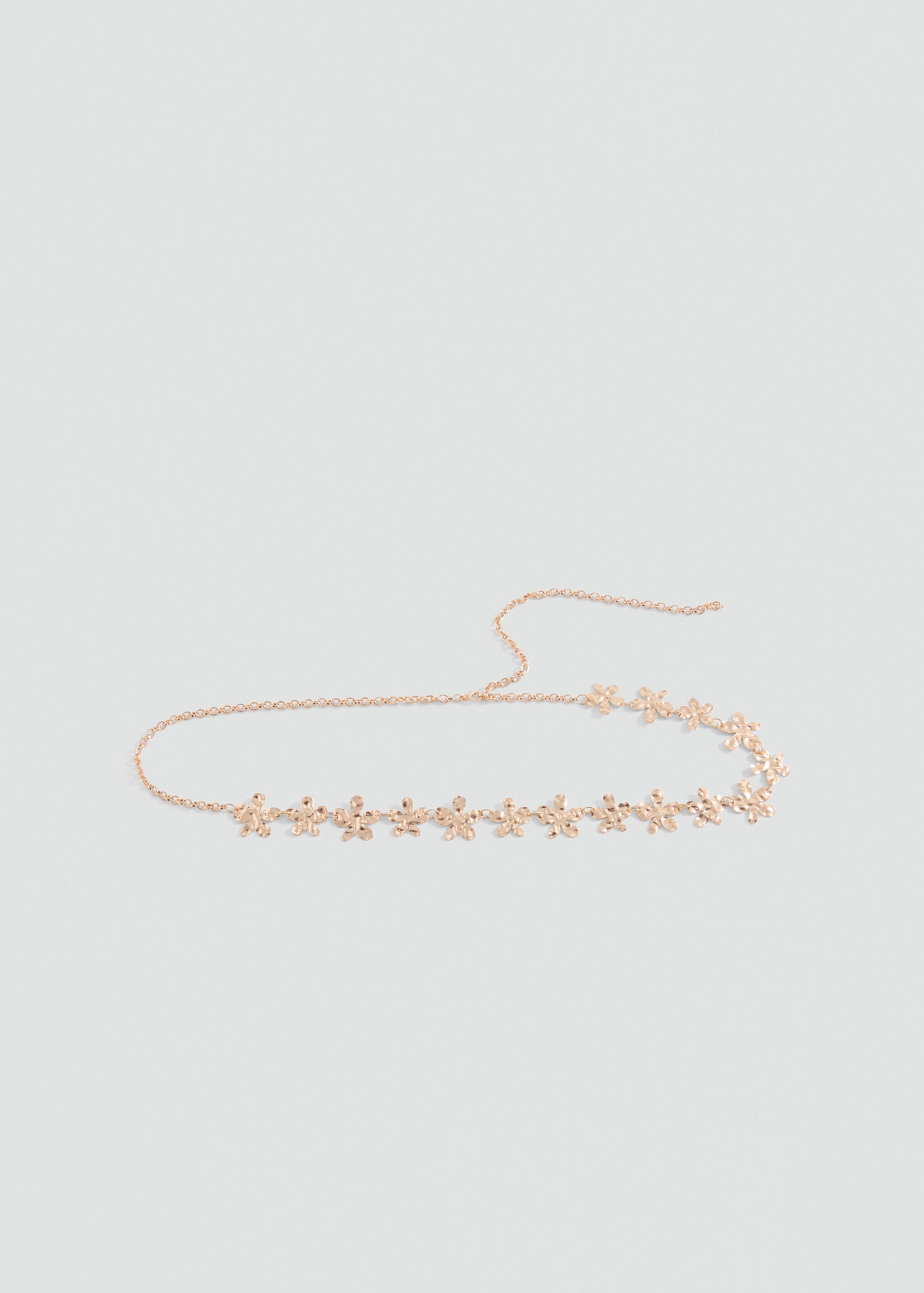 Flower chain necklace - Article without model