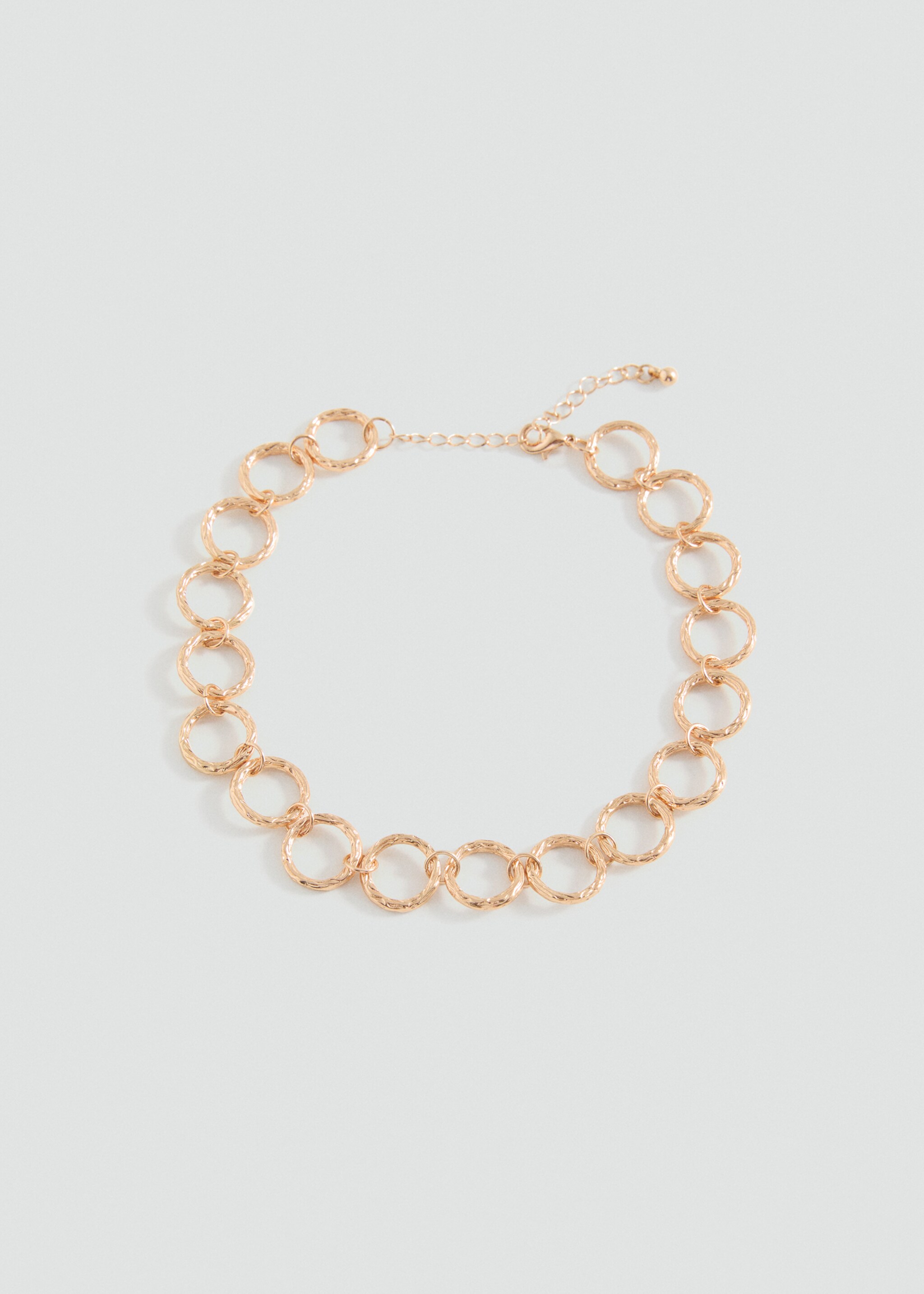 Combined hoops necklace - Article without model