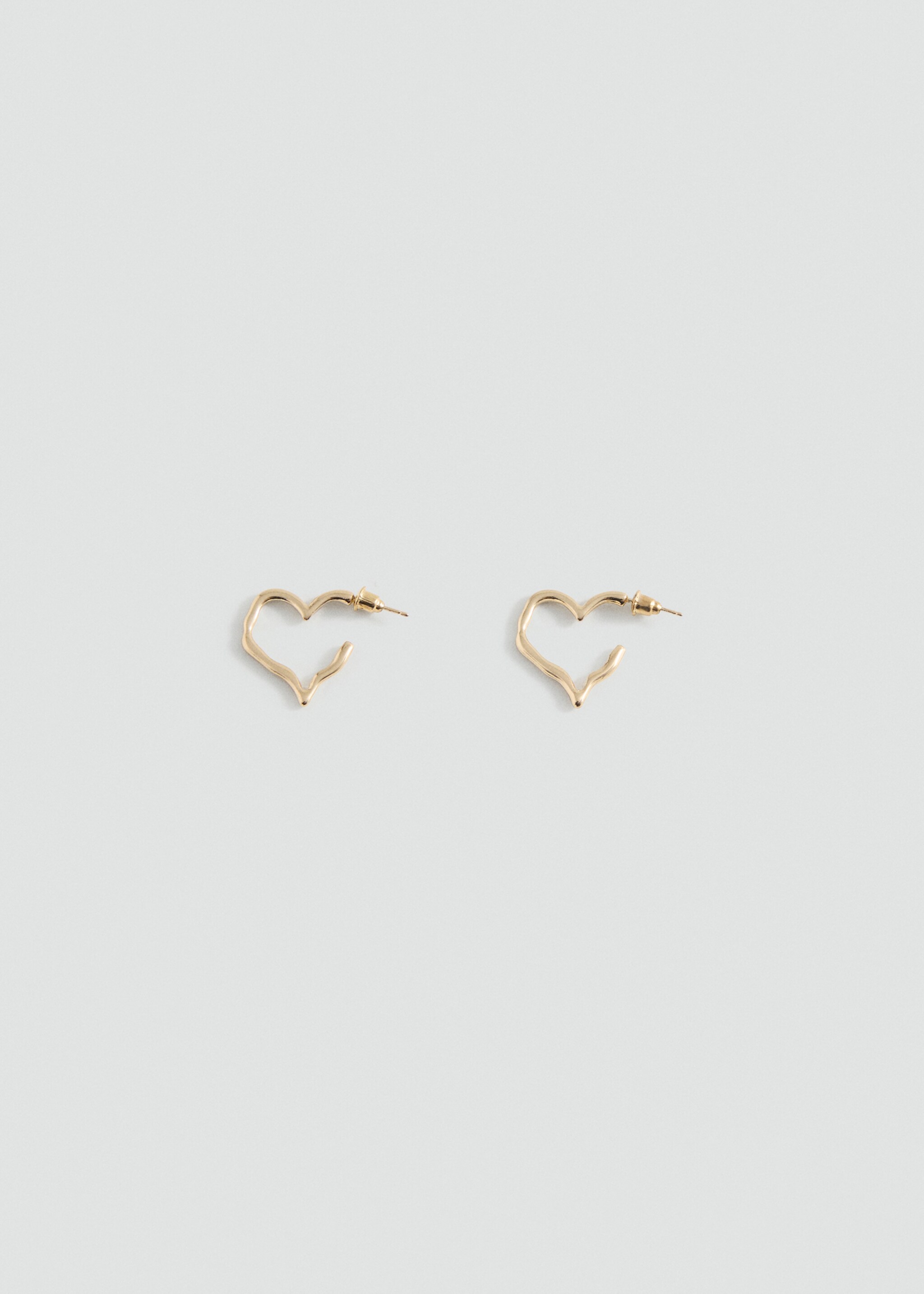 Heart-shape earrings - Товар без моделі