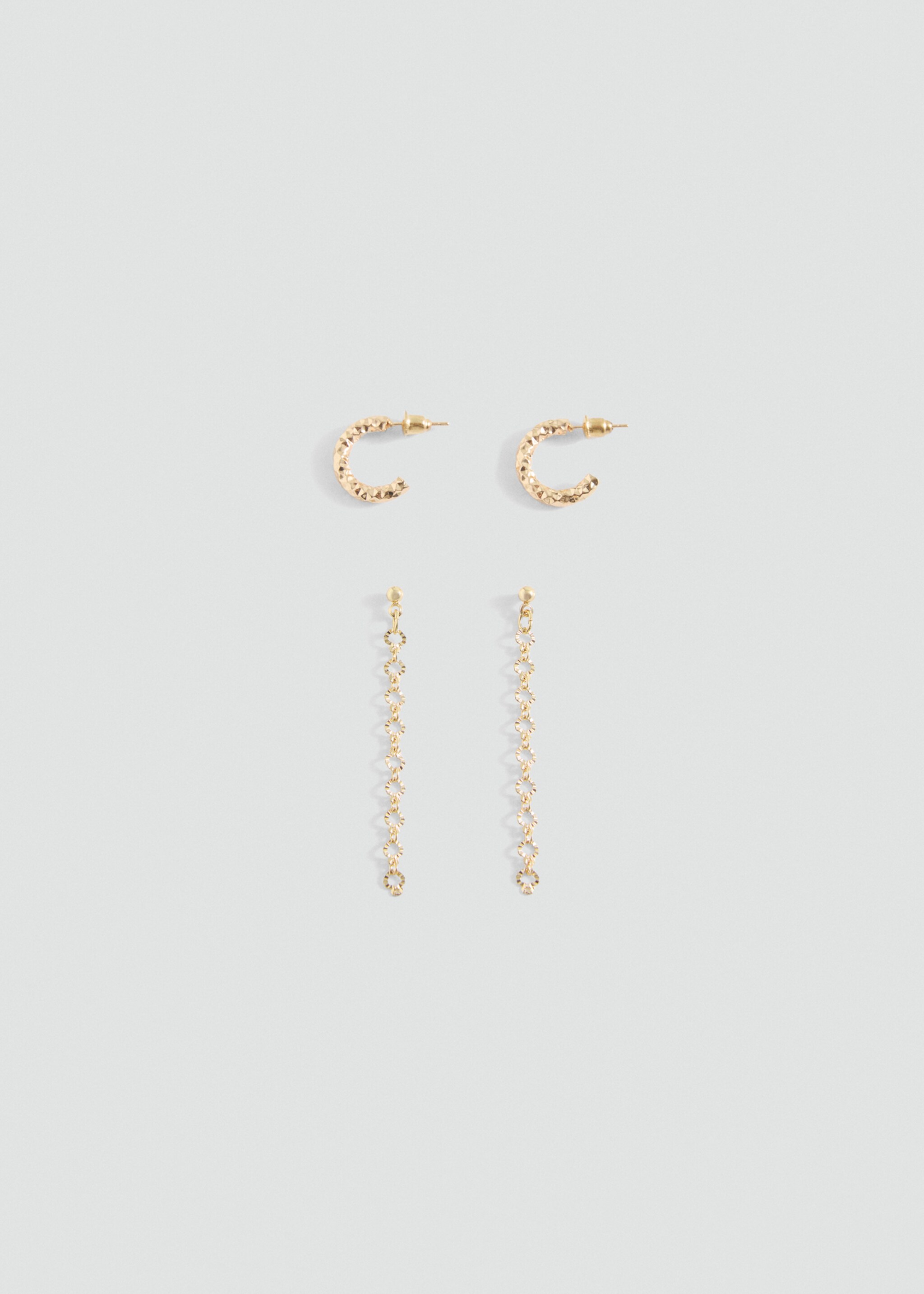 2-pack of earrings - Article without model