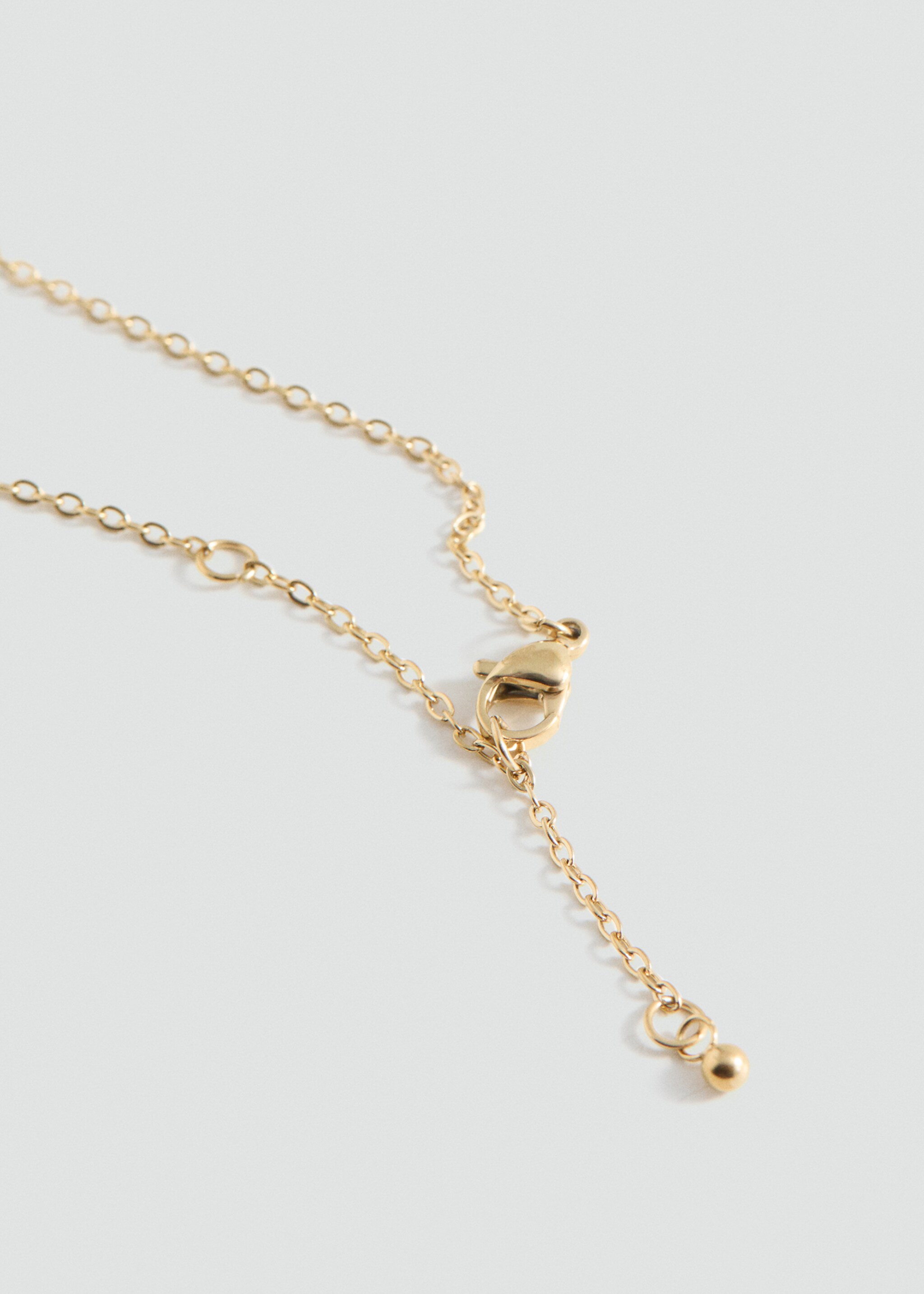 Collier pendentif lettre - Détail de l'article 1