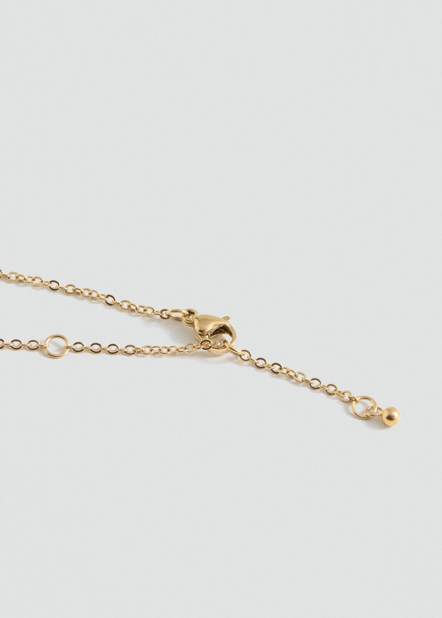 Letter Pendant Necklace - Details of the article 1