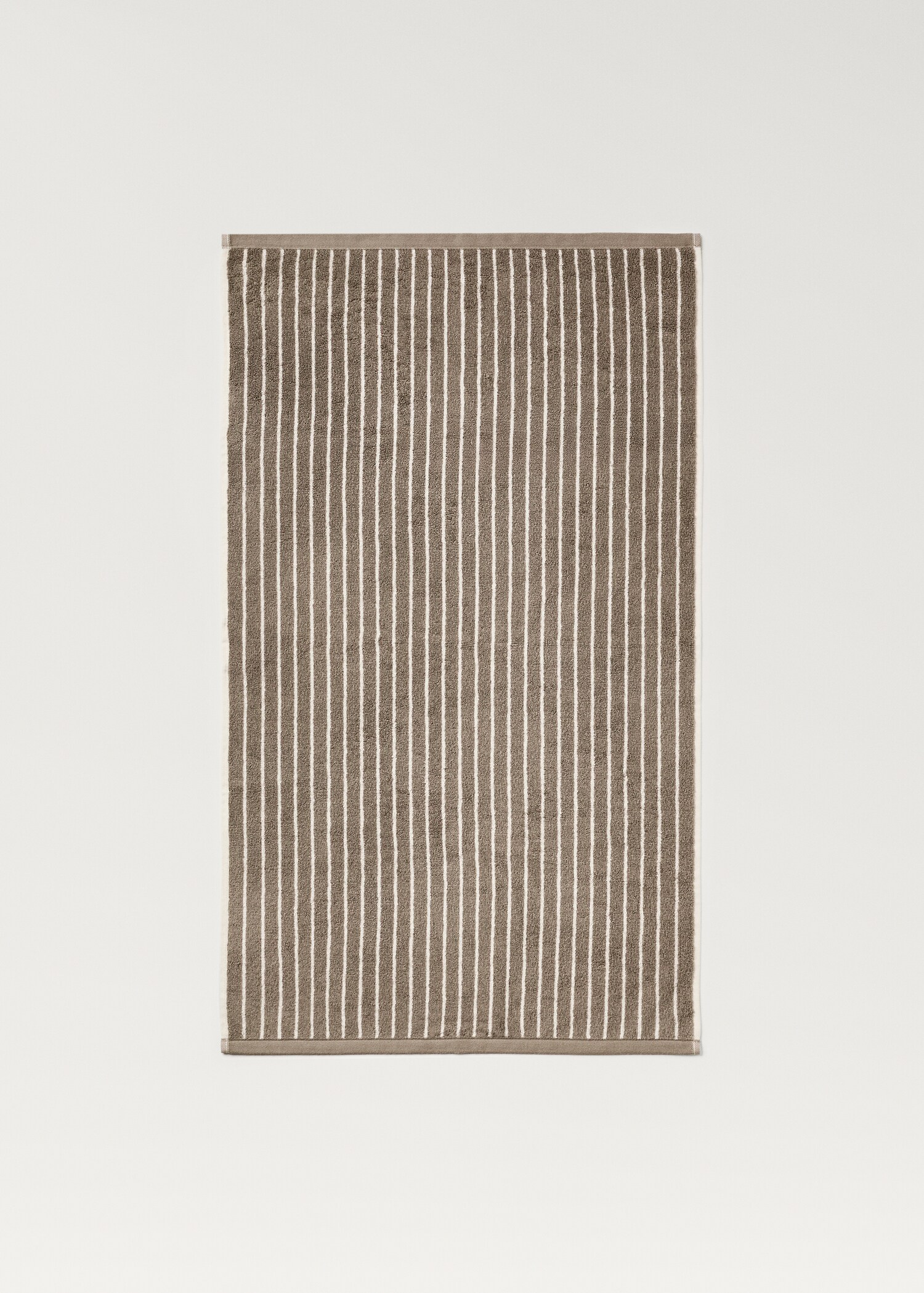Serviette toilette rayure bicolore - Détail de l'article 4