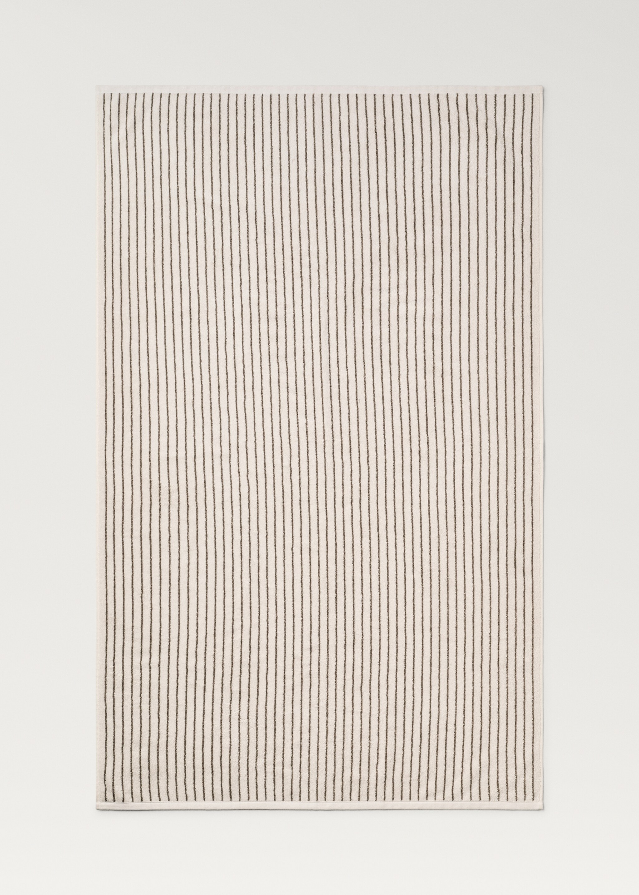 Two-toned stripe bath towel - Details of the article 4