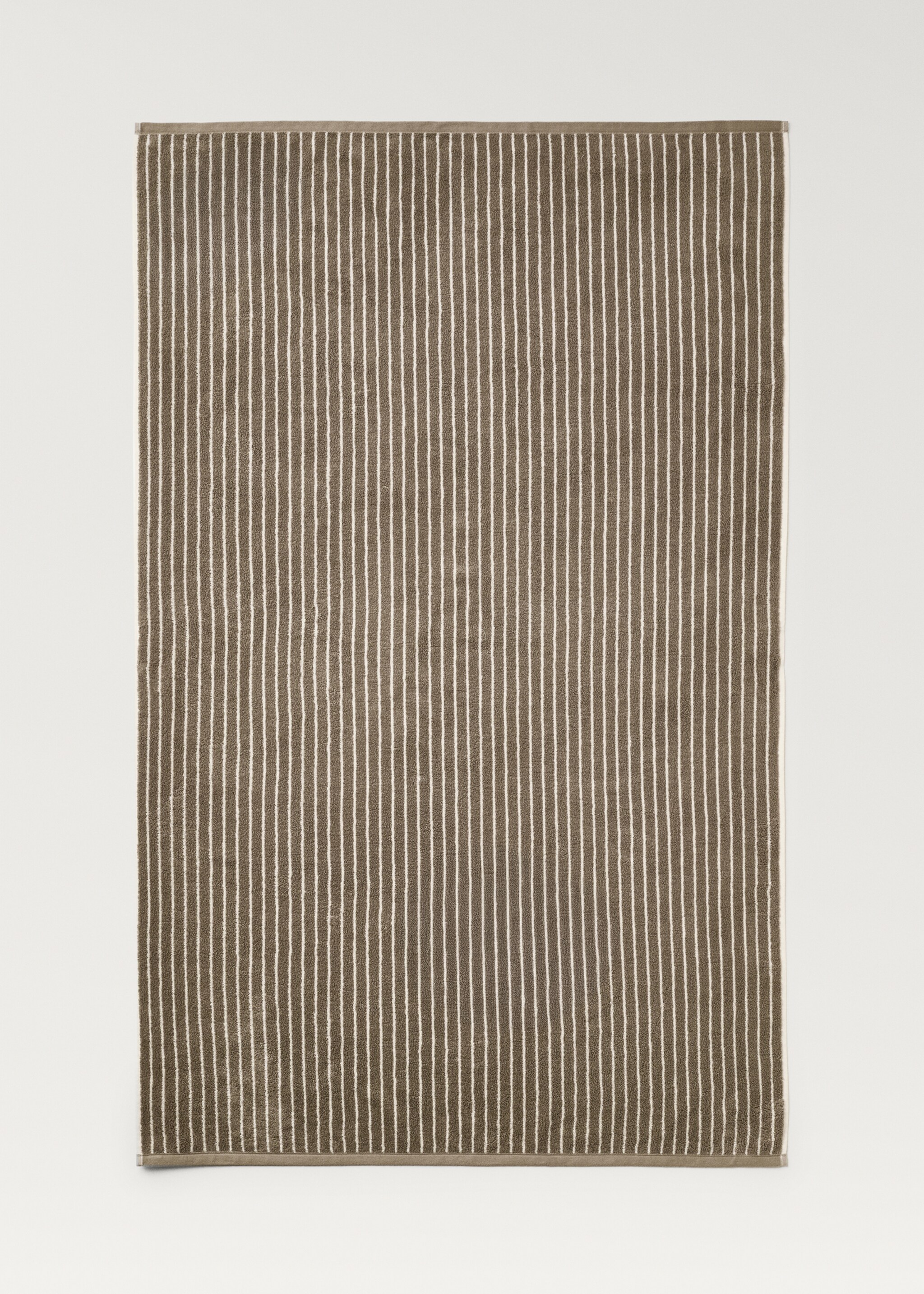 Two-toned stripe bath towel - Details of the article 4
