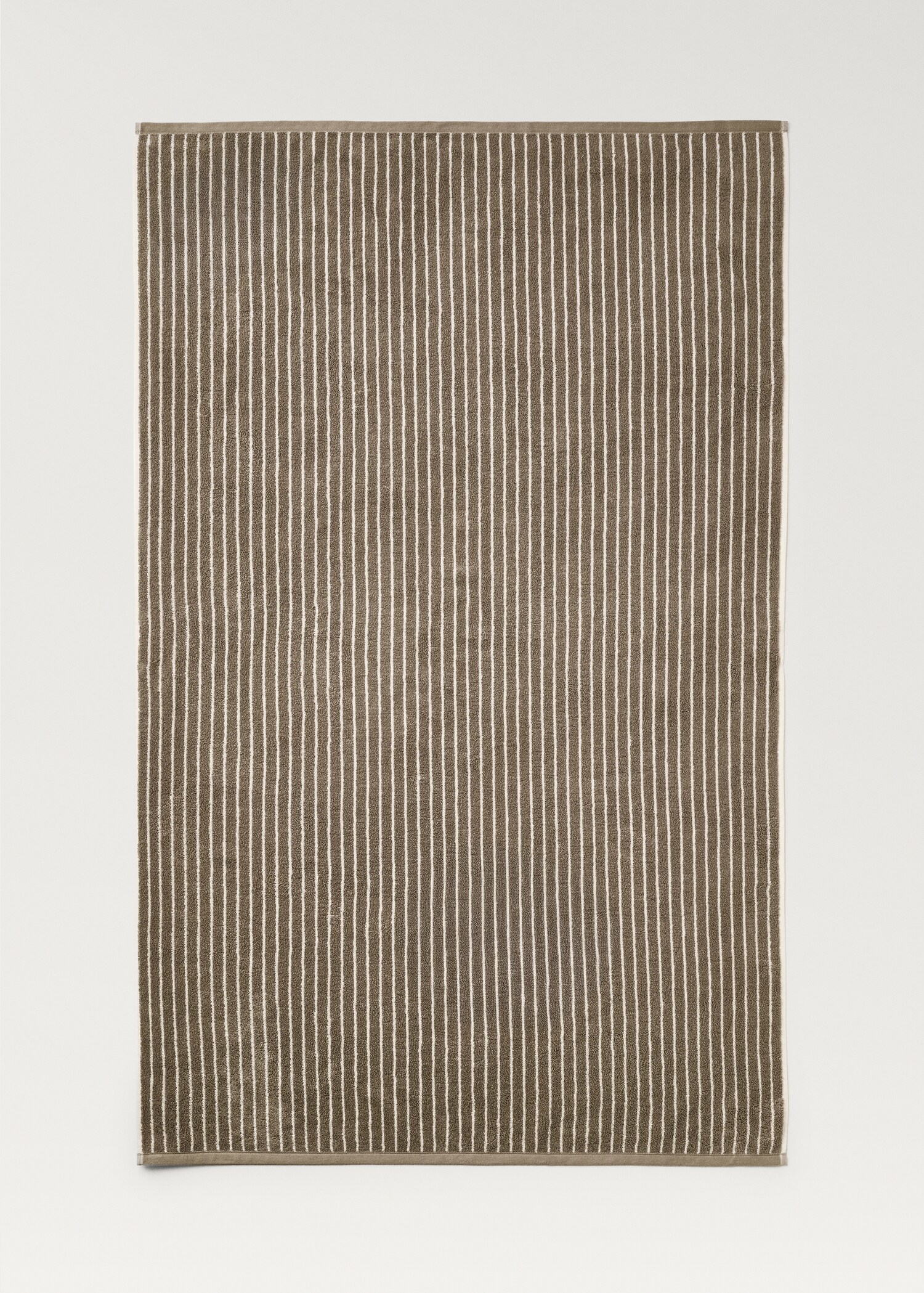 Two-toned stripe bath towel - Details of the article 4