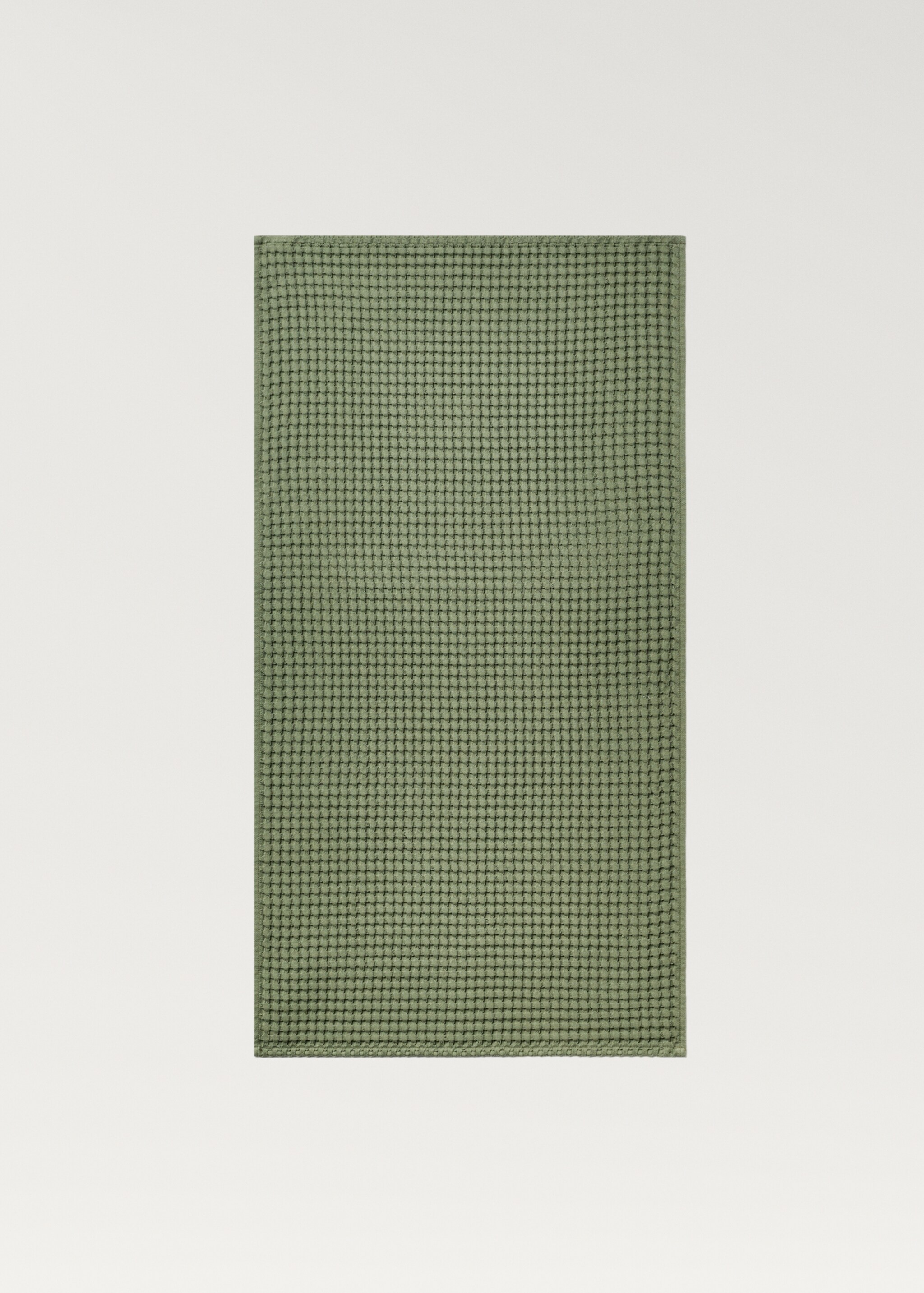 Washed waffle-cotton hand towel - Details of the article 3