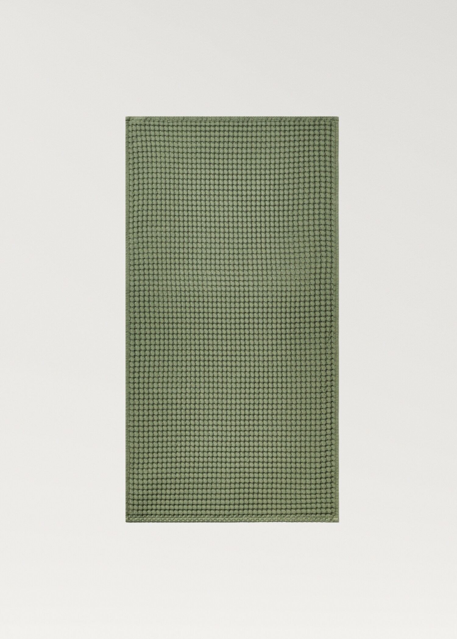 Washed waffle-cotton hand towel - Details of the article 3