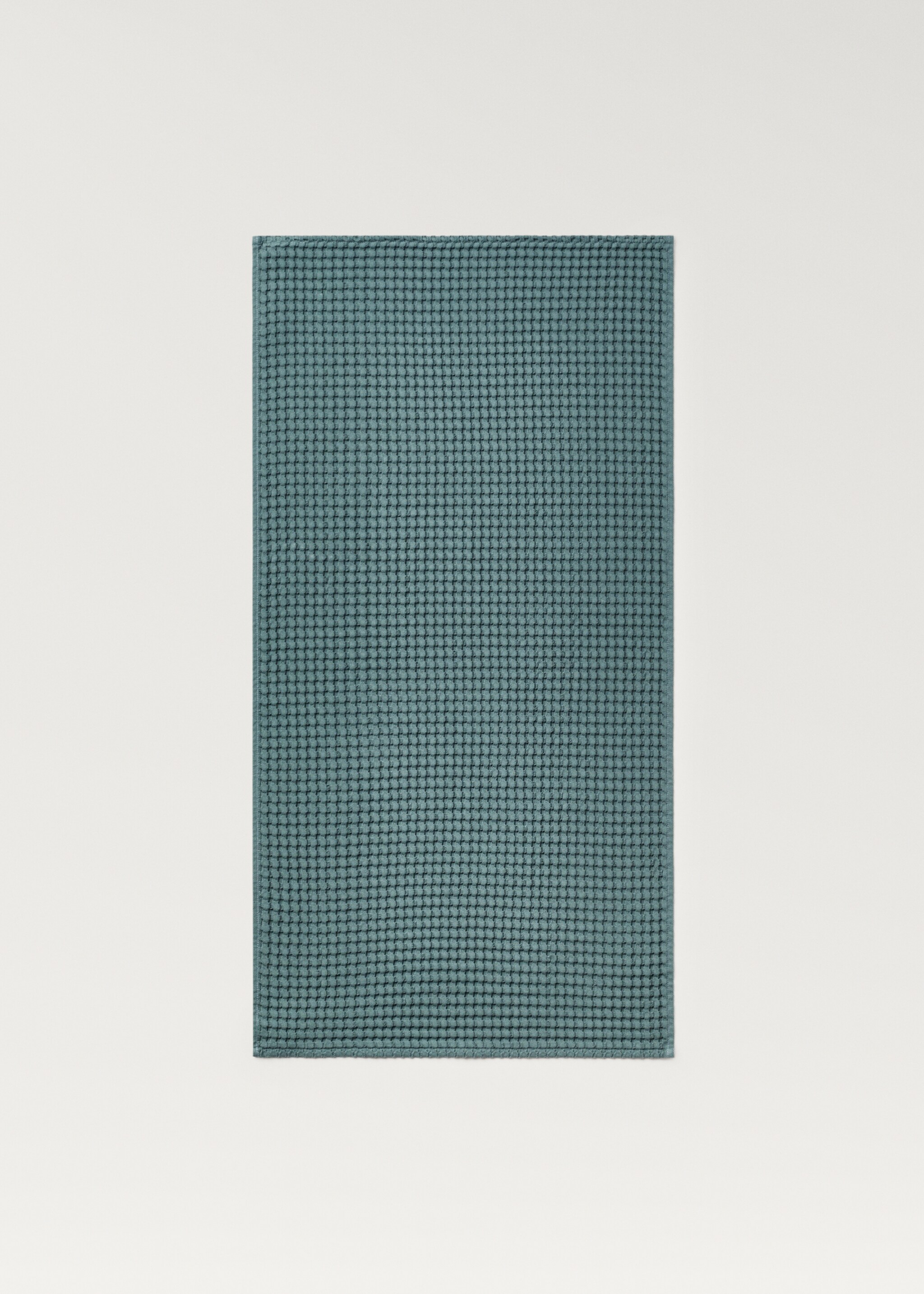 Washed waffle-cotton hand towel - Details of the article 3