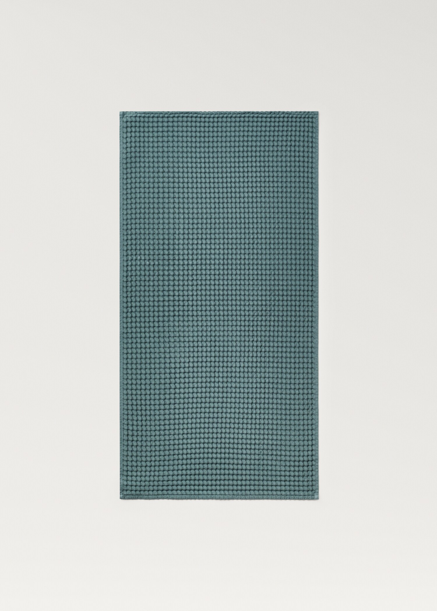 Washed waffle-cotton hand towel - Details of the article 3