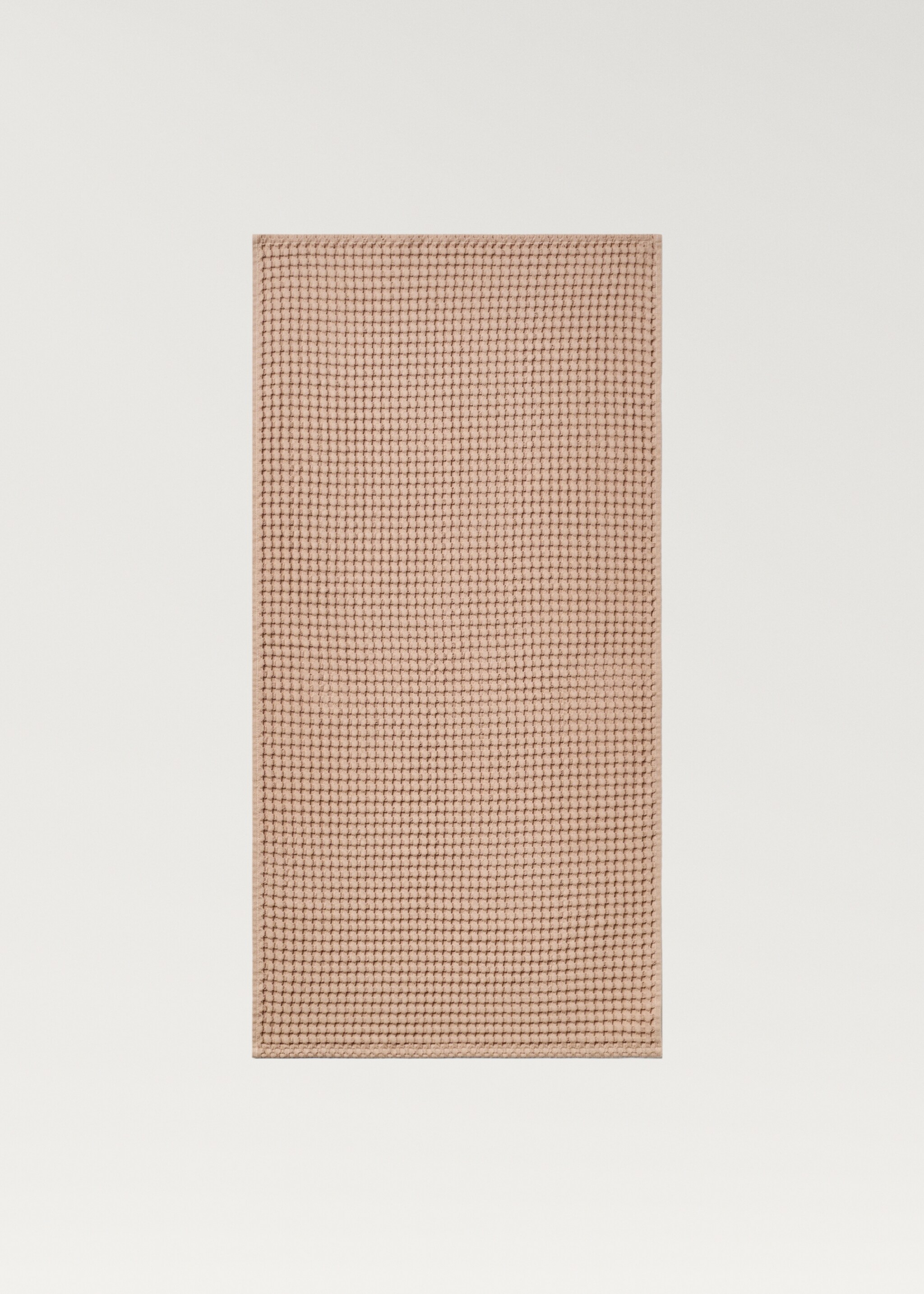 Washed waffle-cotton hand towel - Article without model
