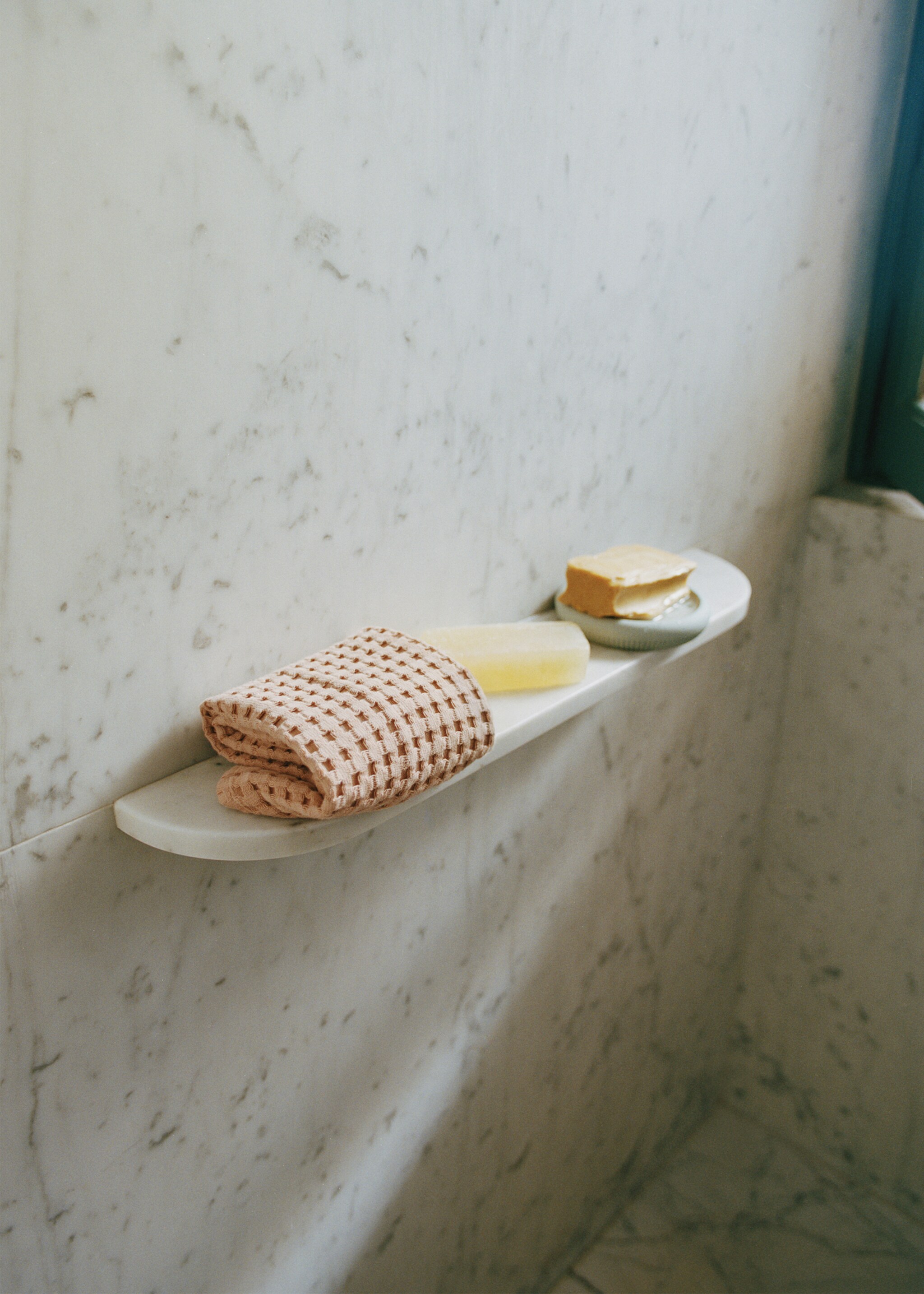 Washed cotton waffle guest towel - Details of the article 6