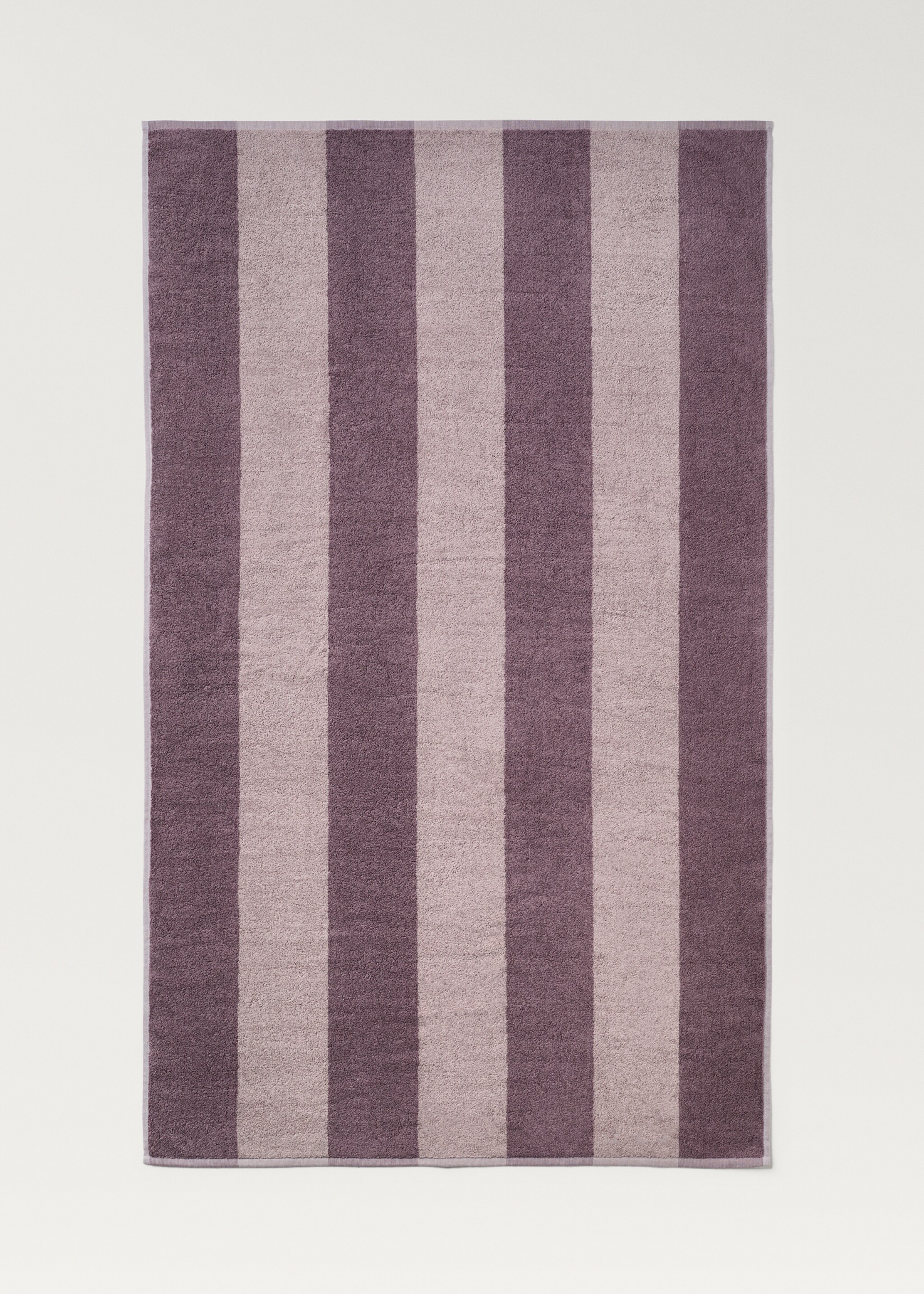 Two-tone striped bath towel - Details of the article 3