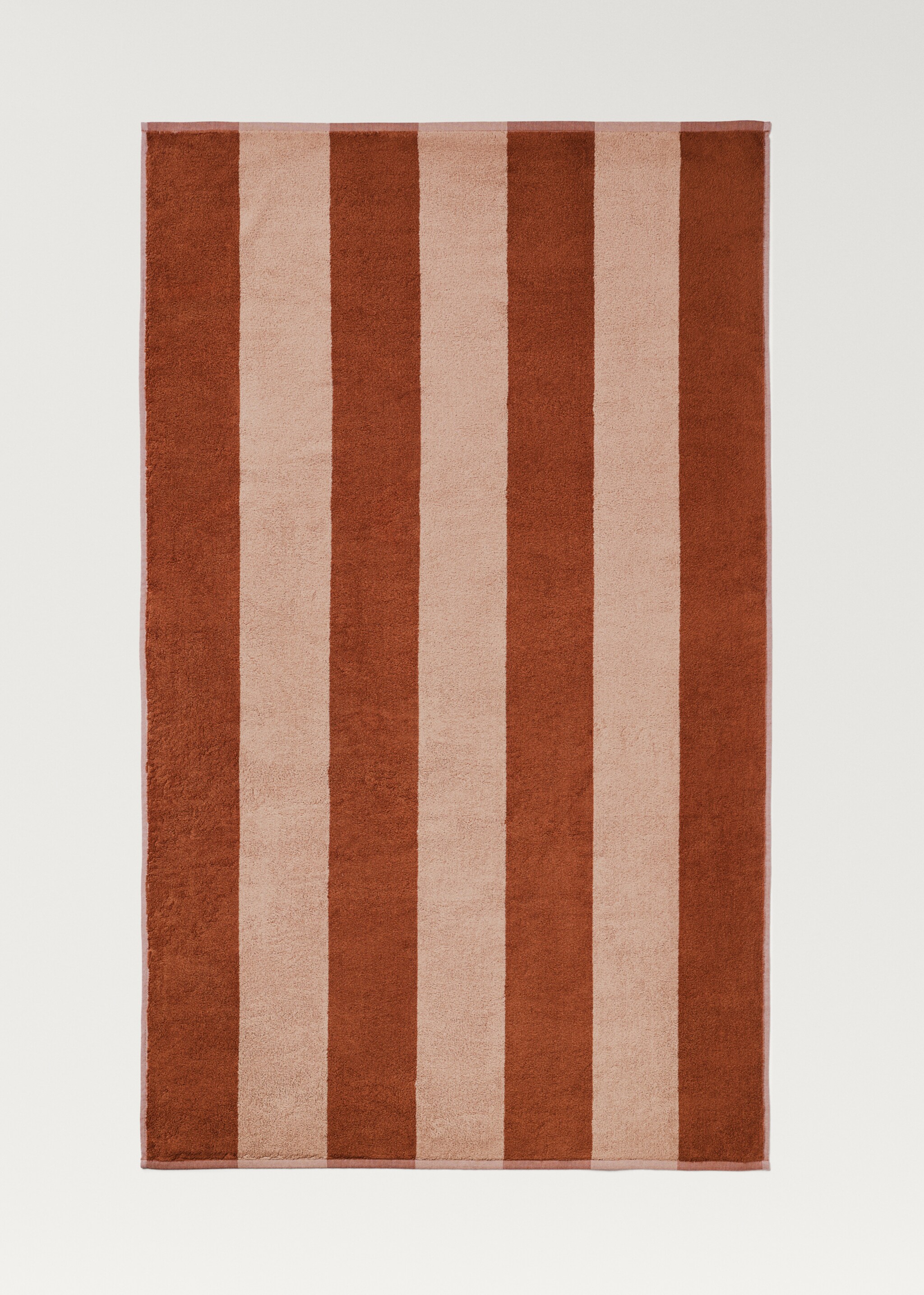 Two-tone striped bath towel - Details of the article 3