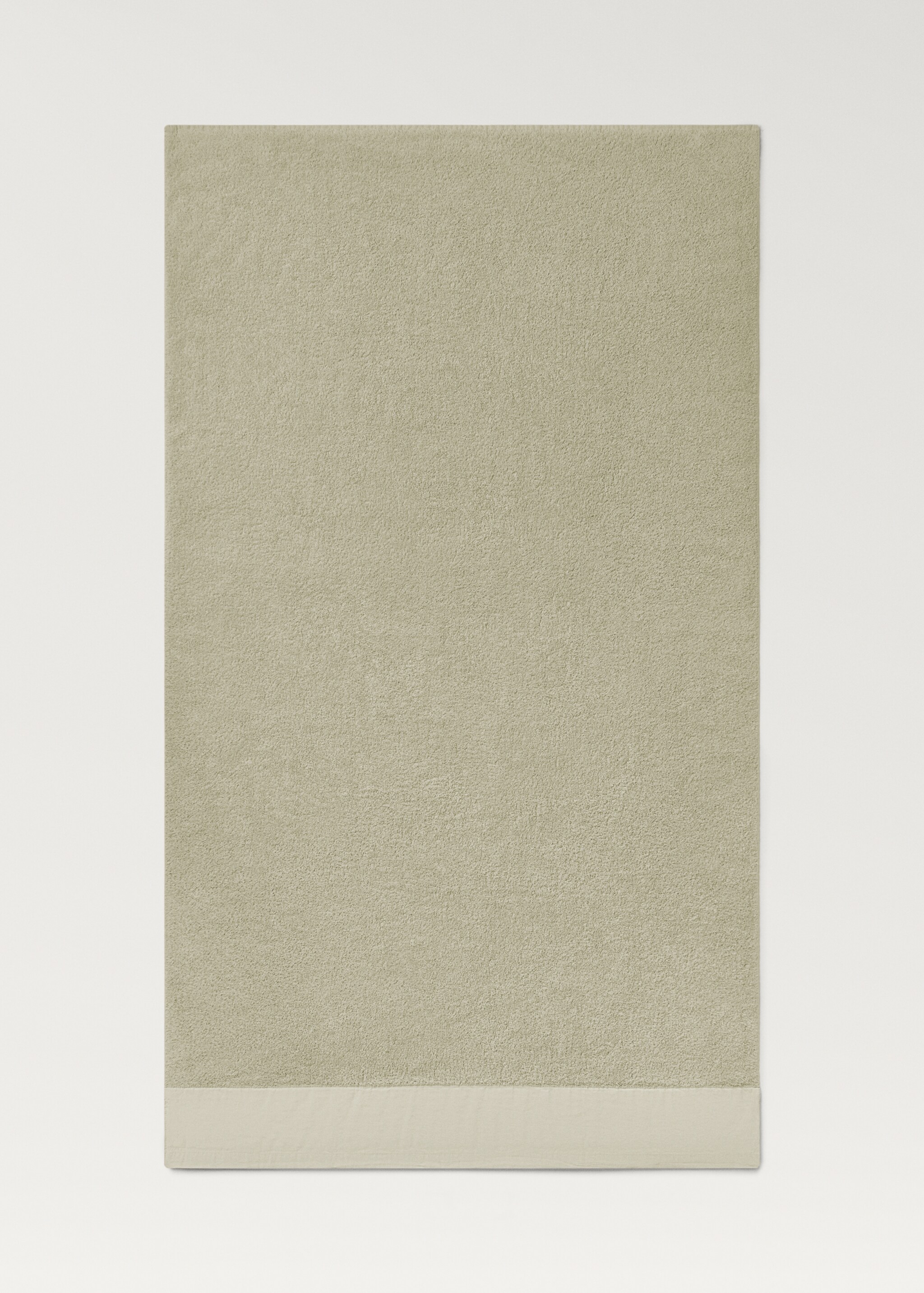 Bath towel with linen trim - Details of the article 3