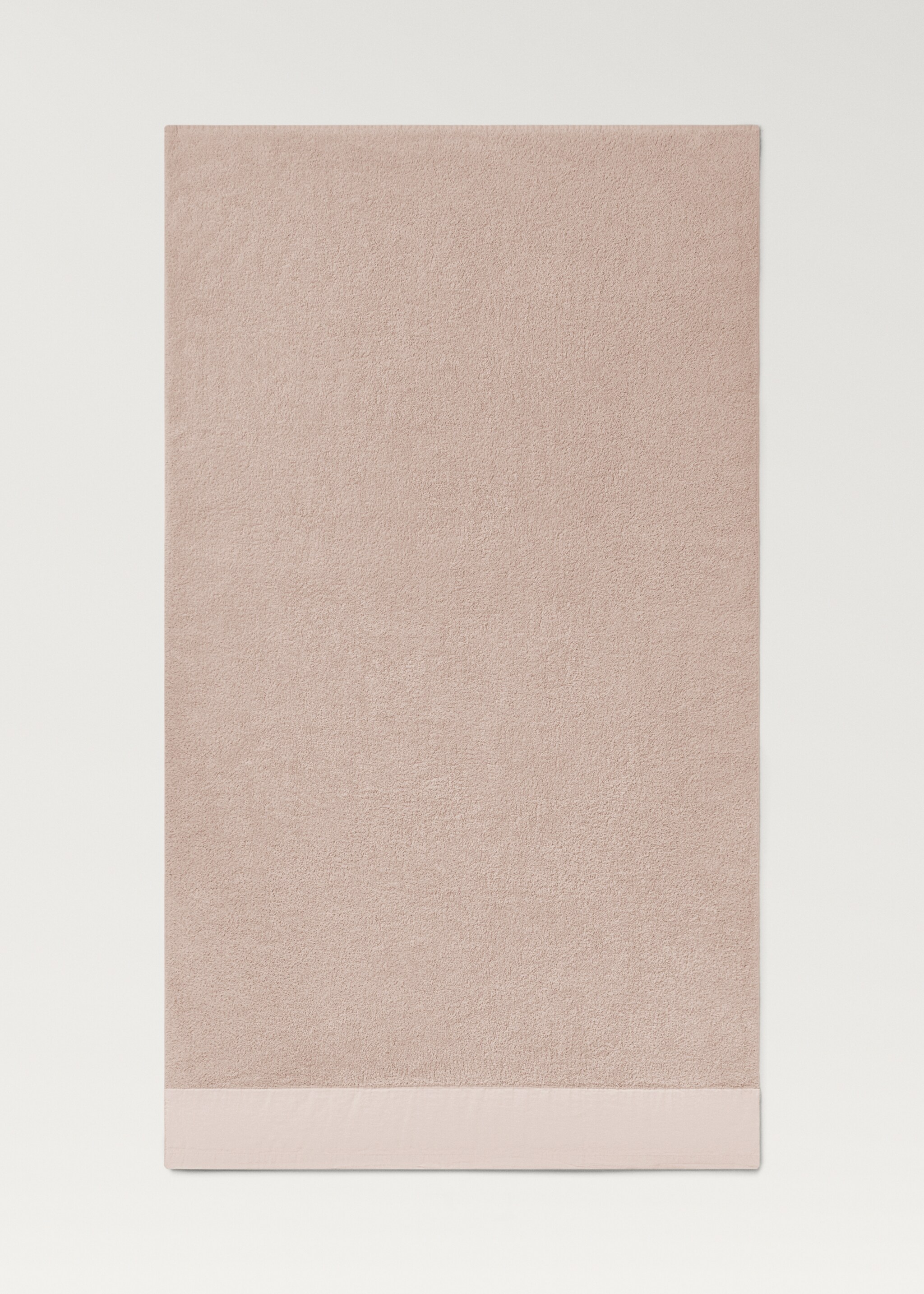 Bath towel with linen trim - Details of the article 3