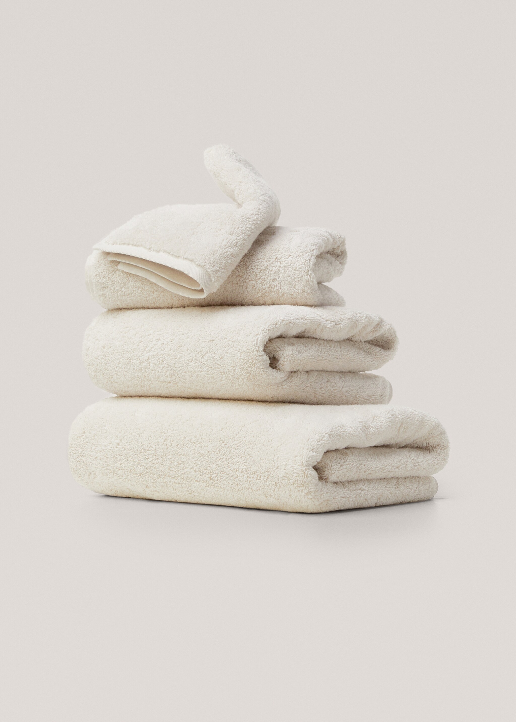Soft cotton shower towel - Article without model