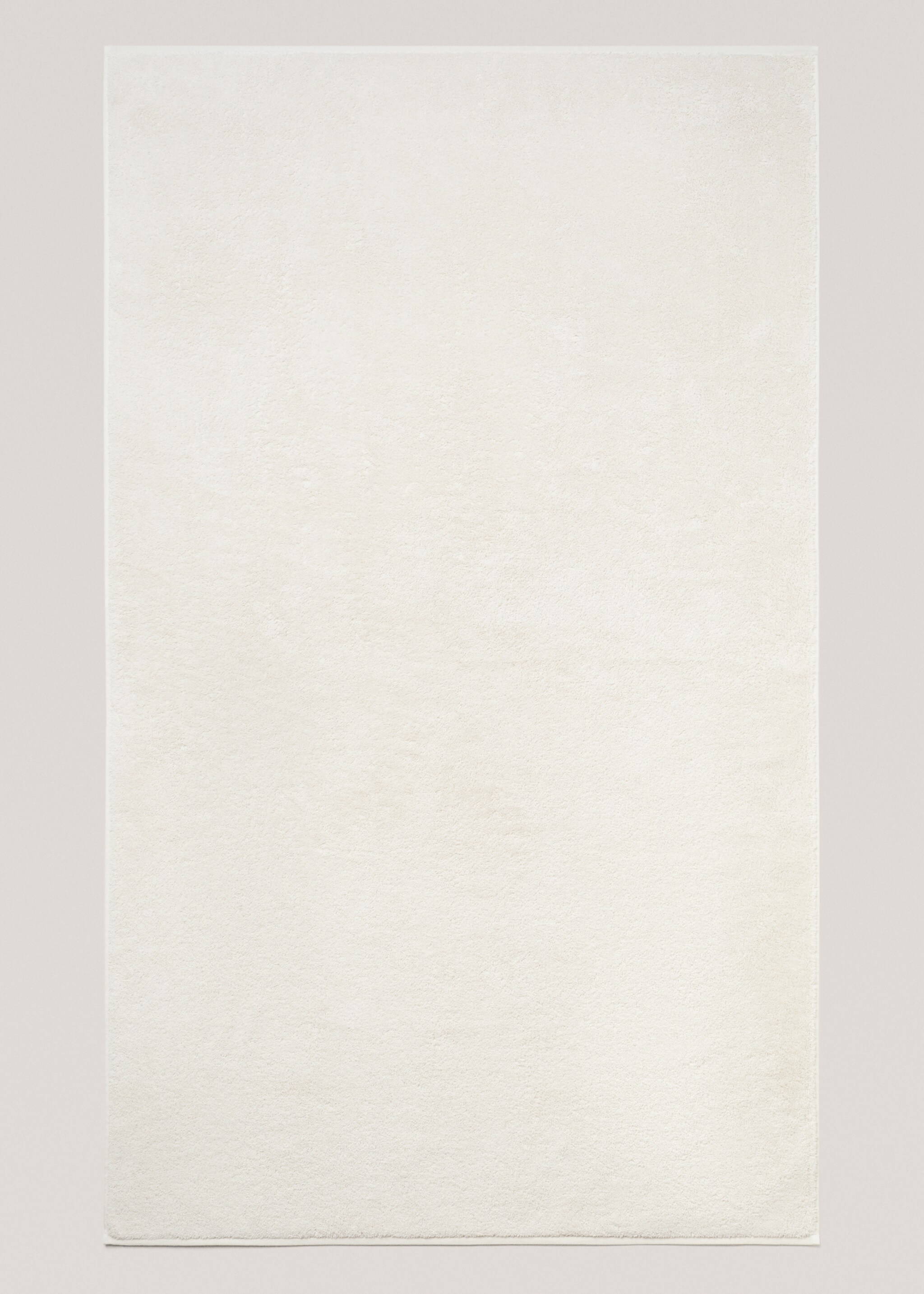 Soft cotton bath towel - Details of the article 4, Beige. Ref: 87003360-00.