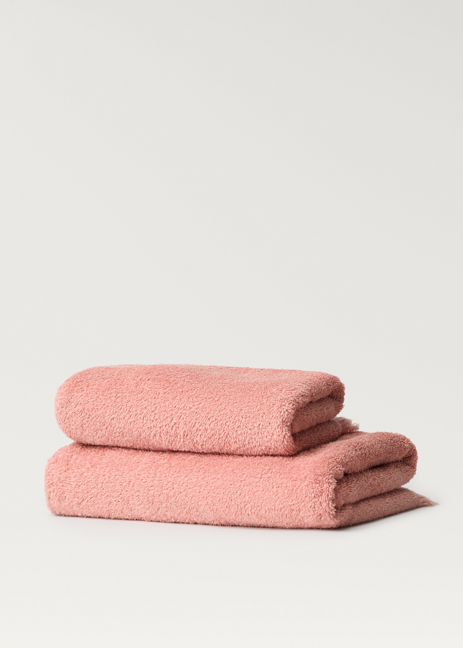 Organic cotton children's washbasin towel with fringes - Article without model