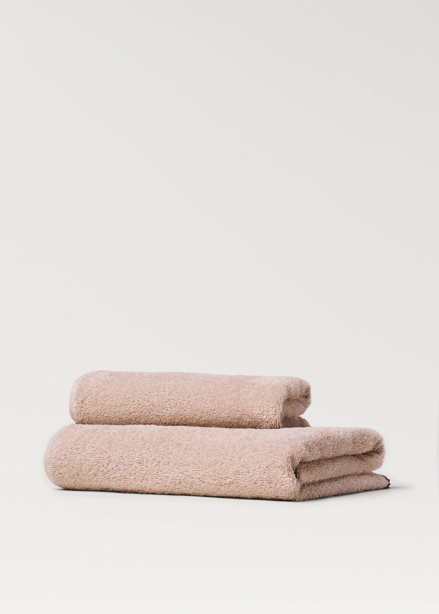 Children's bath towel with crochet trim - Article without model