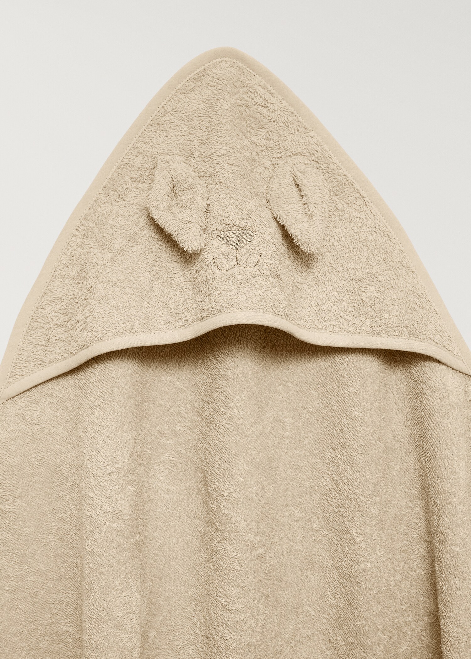 Children's terry bath towel towel with ears - Details of the article 3