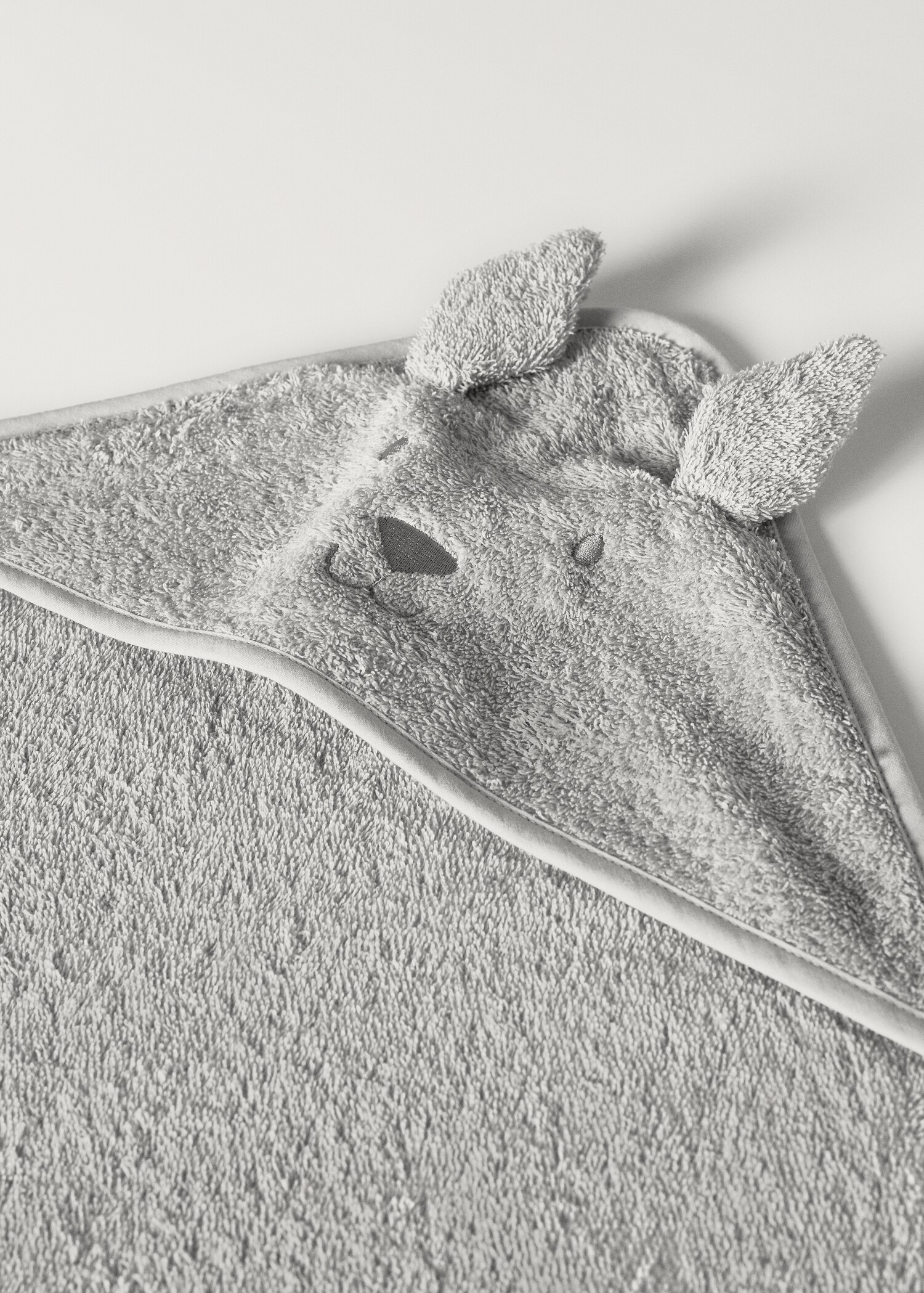 Children's terry bath towel towel with ears - Details of the article 2
