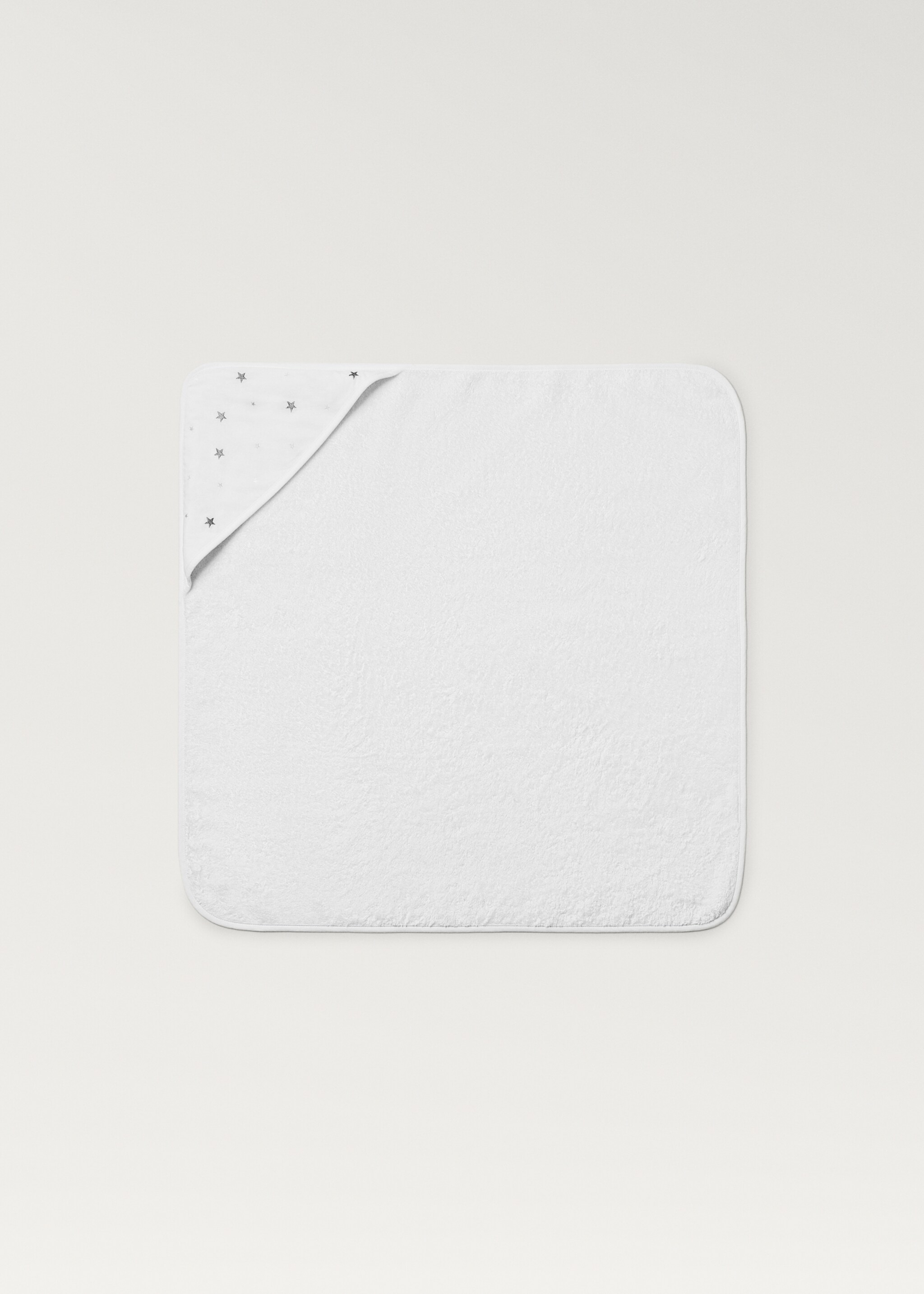 Children's bath towel embroidered with stars - Article without model