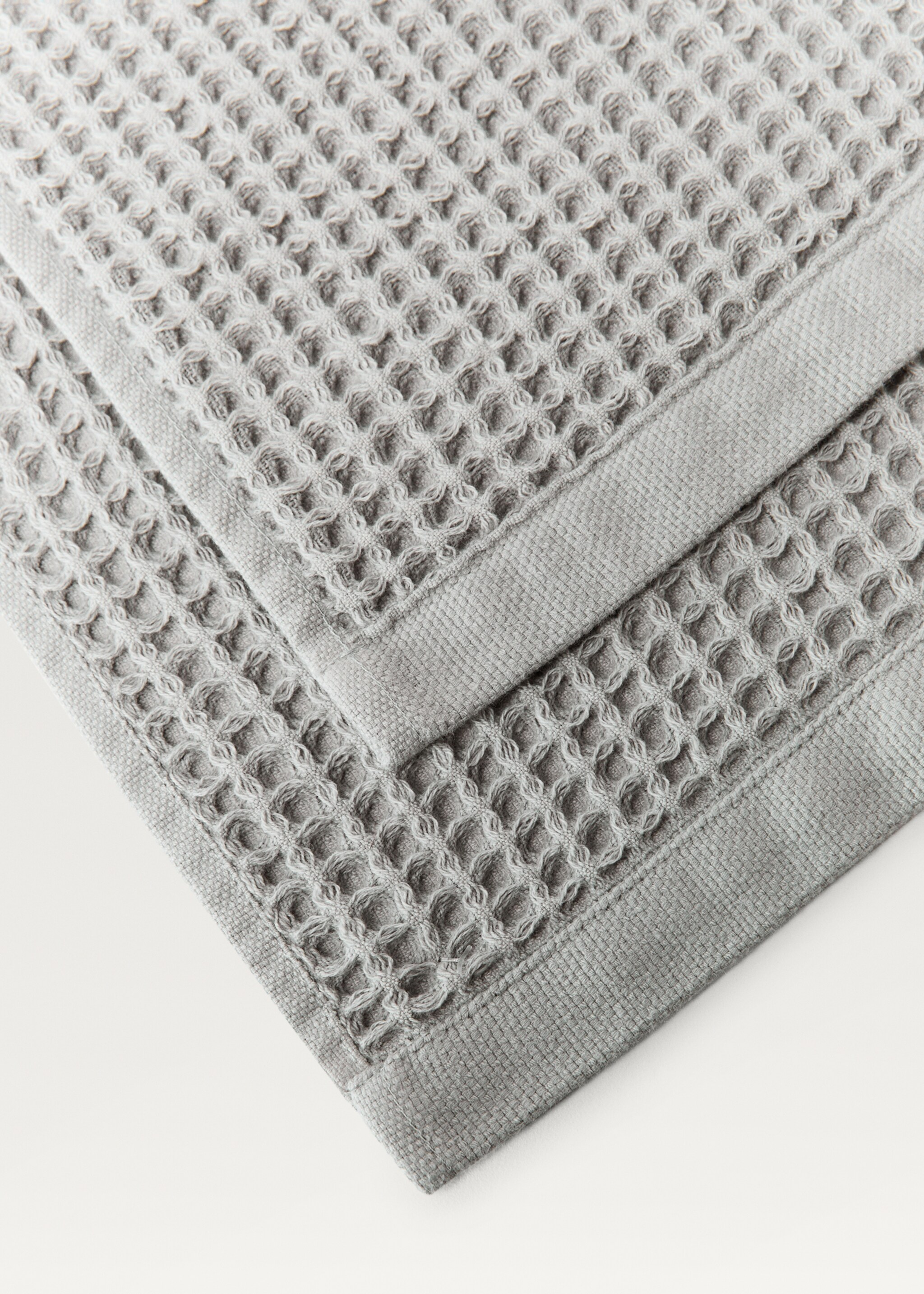 100% cotton waffle bath towel 50x90cm - Details of the article 2