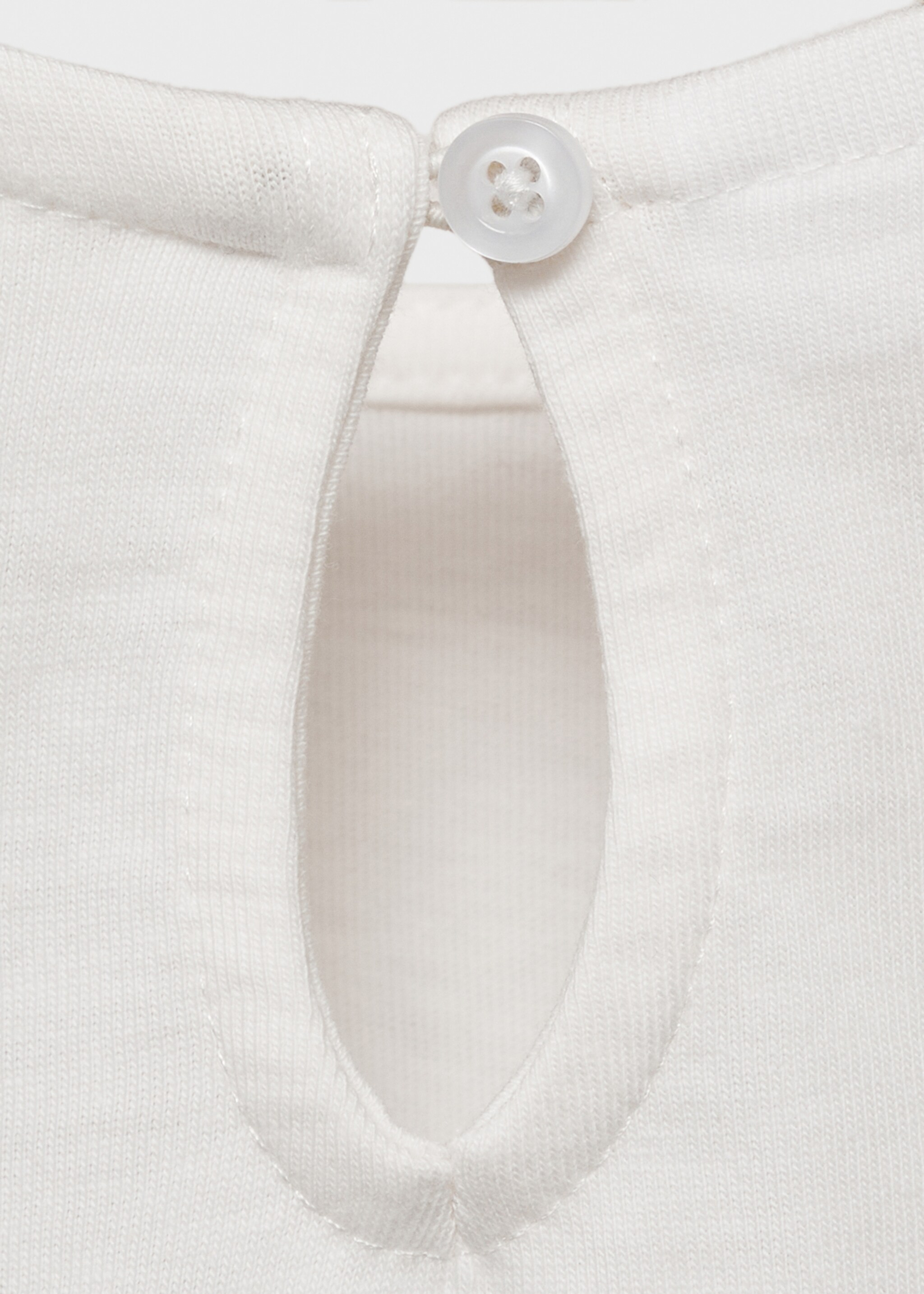100% cotton t-shirt with ruffles - Details of the article 8