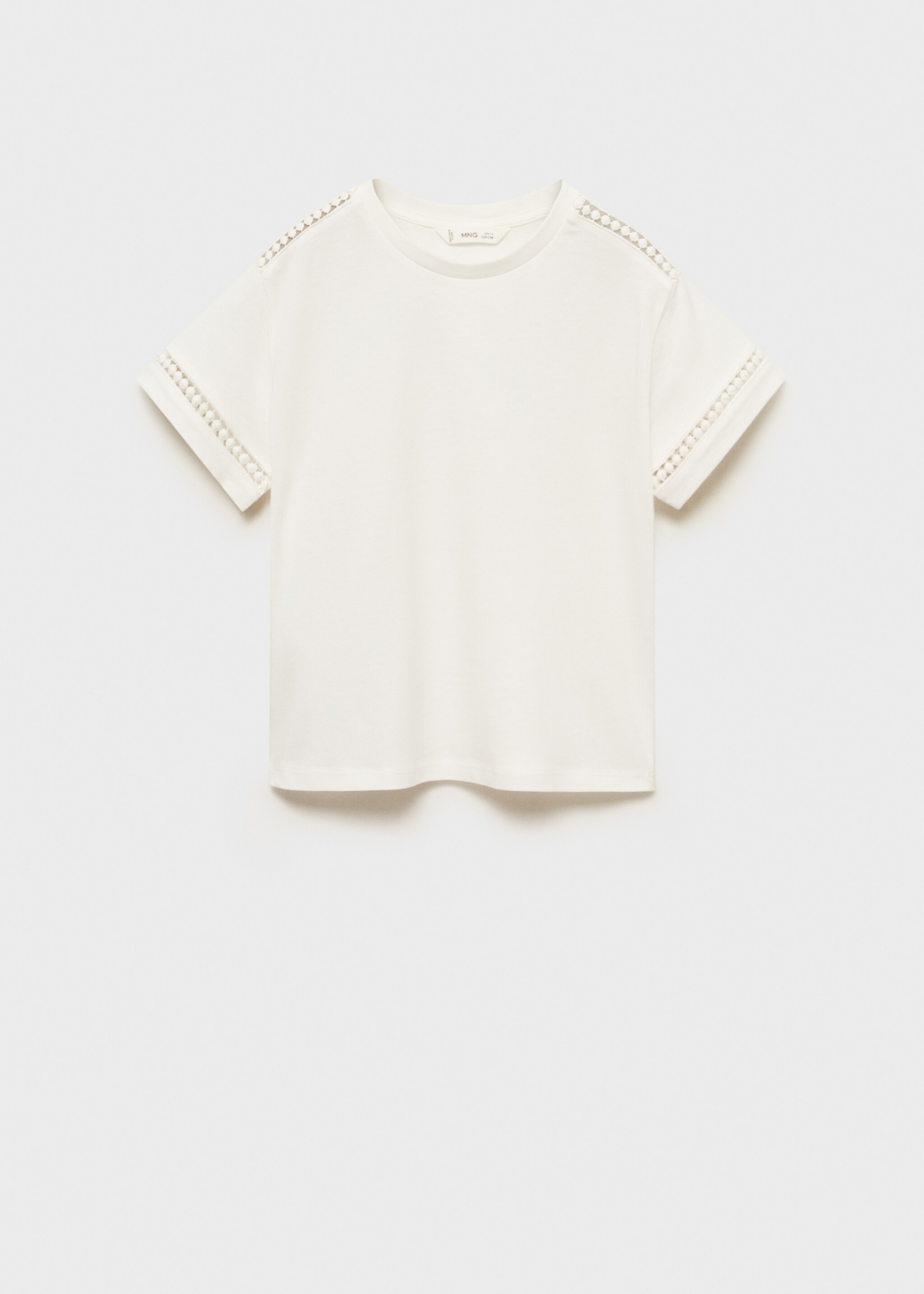 Openwork details T-shirt - Article without model